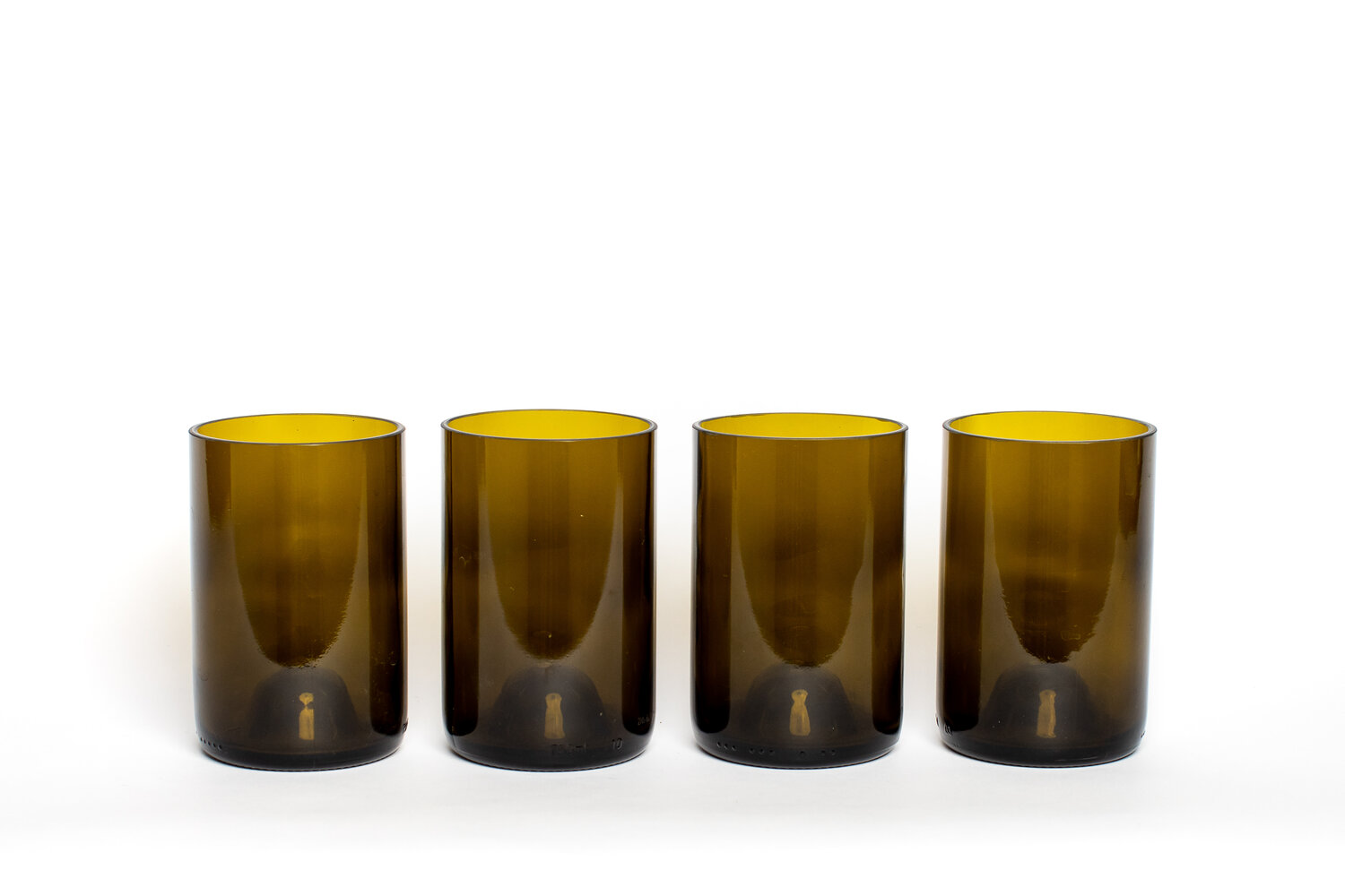 Natural Brown Glassed Over Collection Drinking Glasses — Glassed Over  Candles