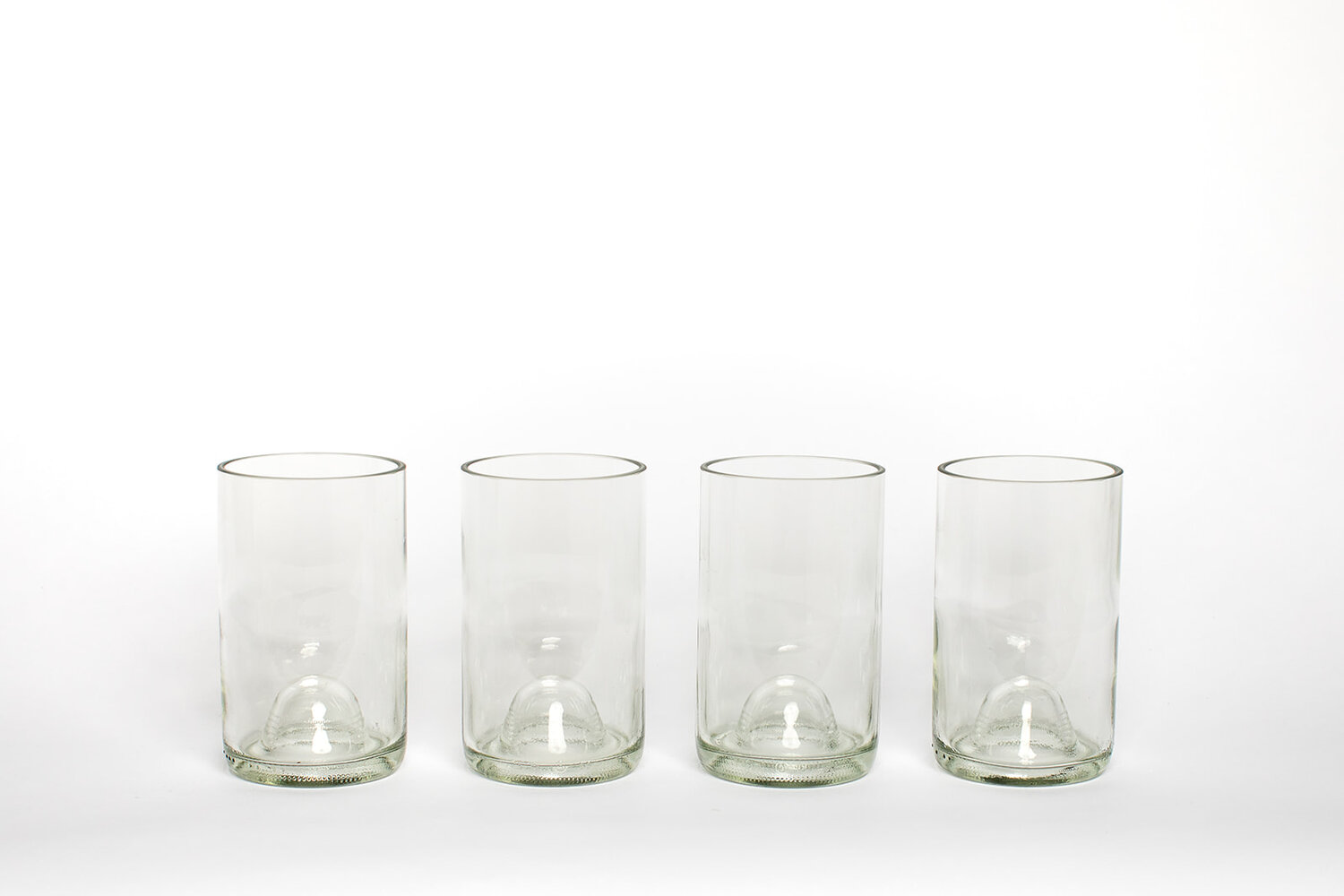 Clear Glassed Over Collection Drinking Glasses — Glassed Over Candles