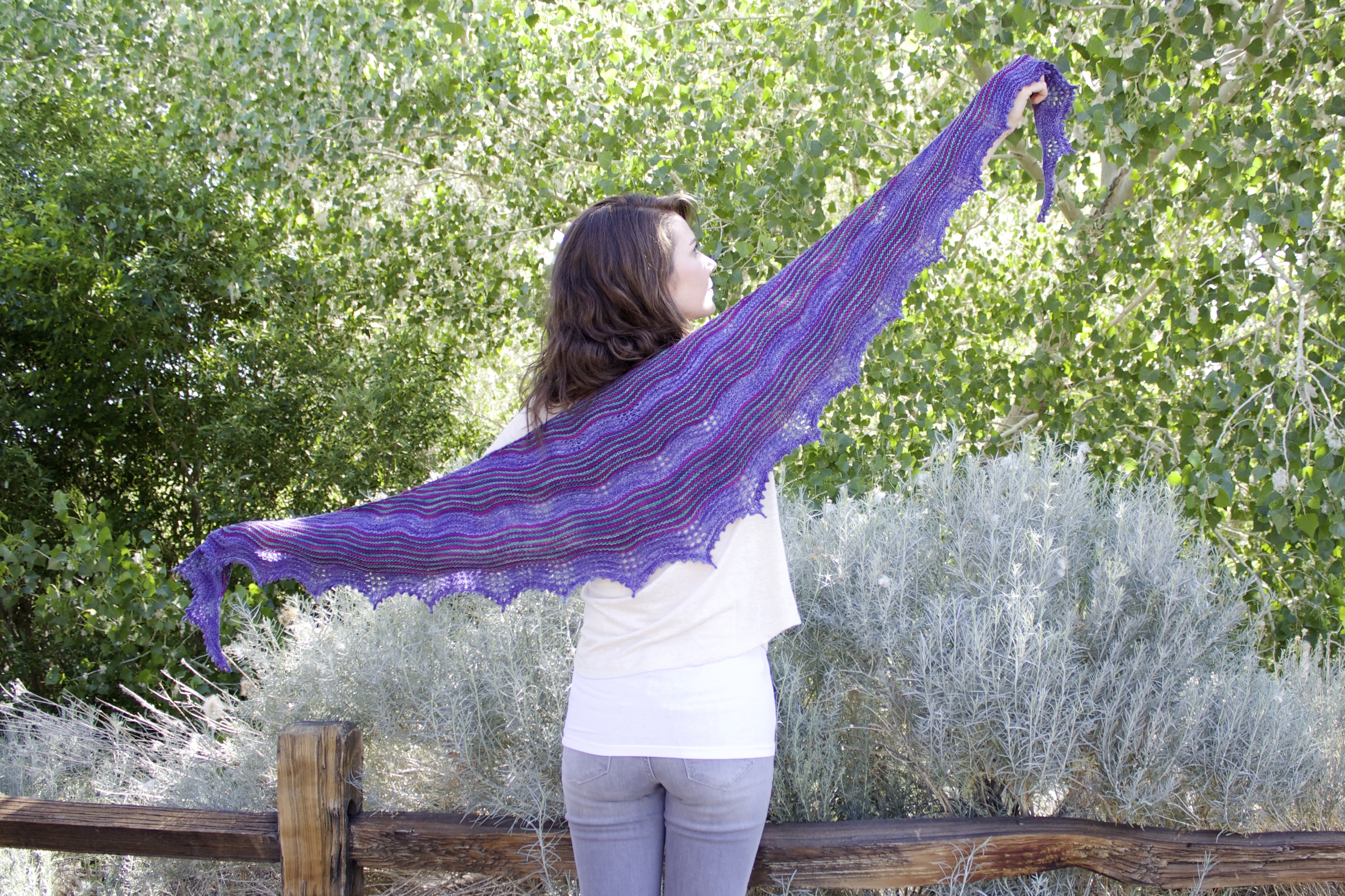 Ripple Effect Shawl