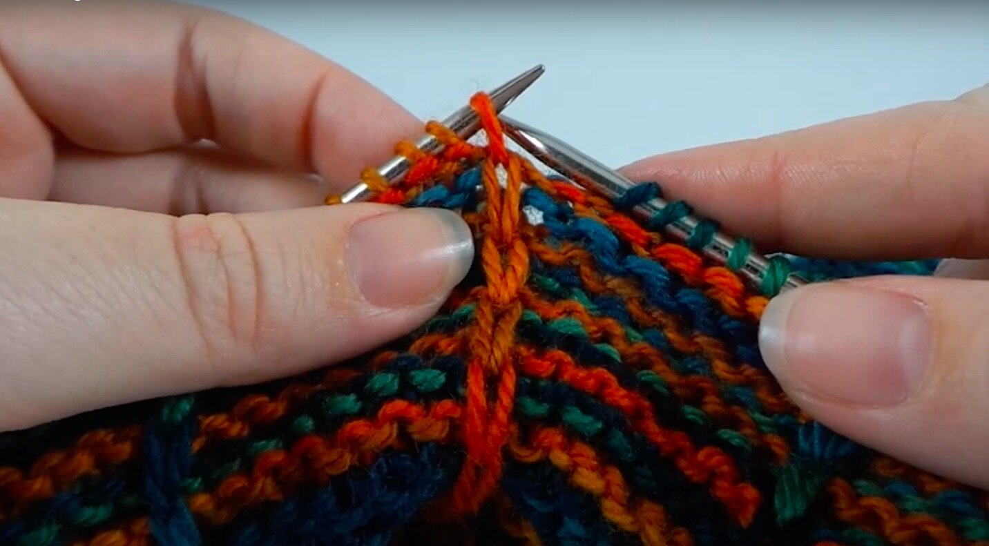 Traveling Stitches Without a Cable Needle