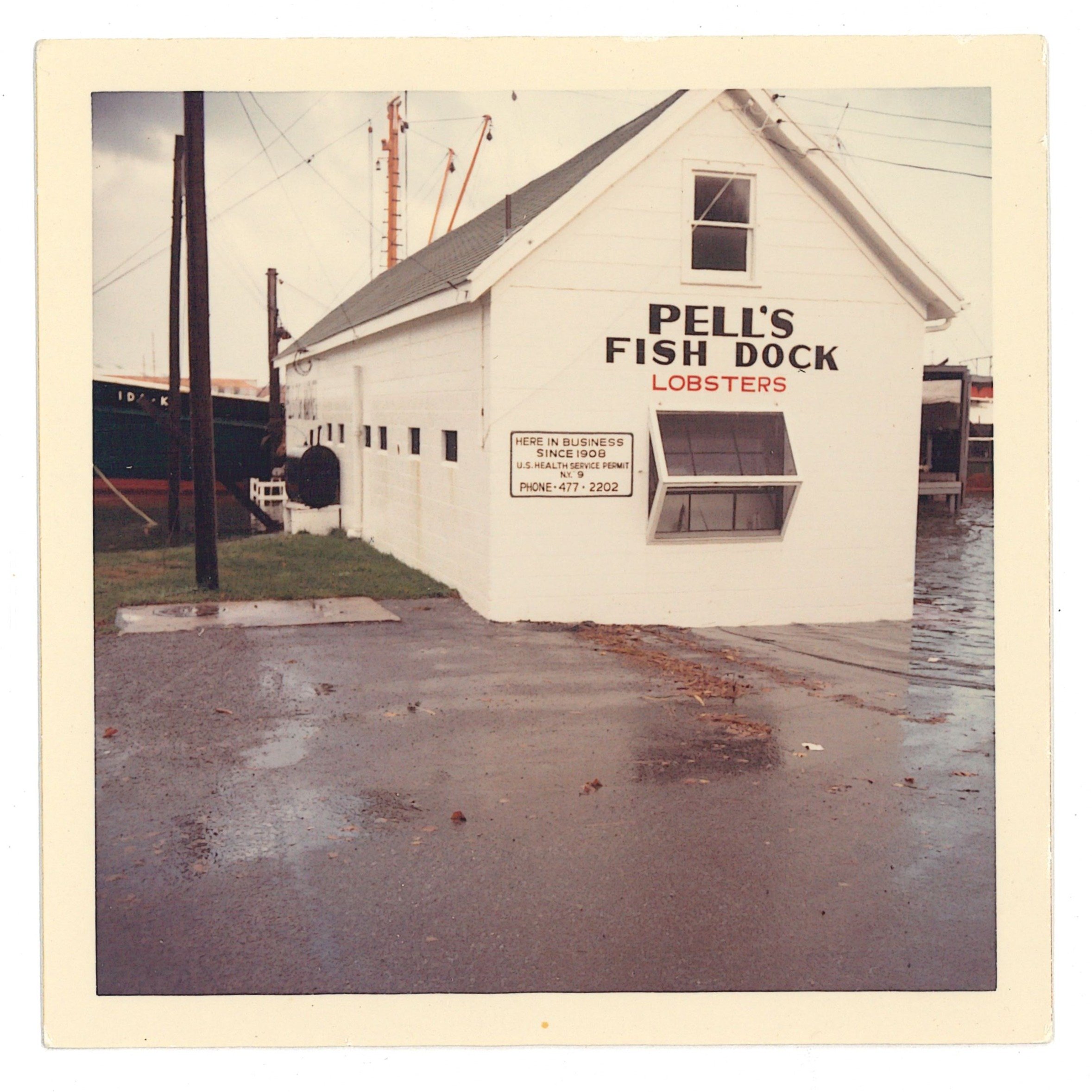 Pell's Fish Dock Flood 2, 1968