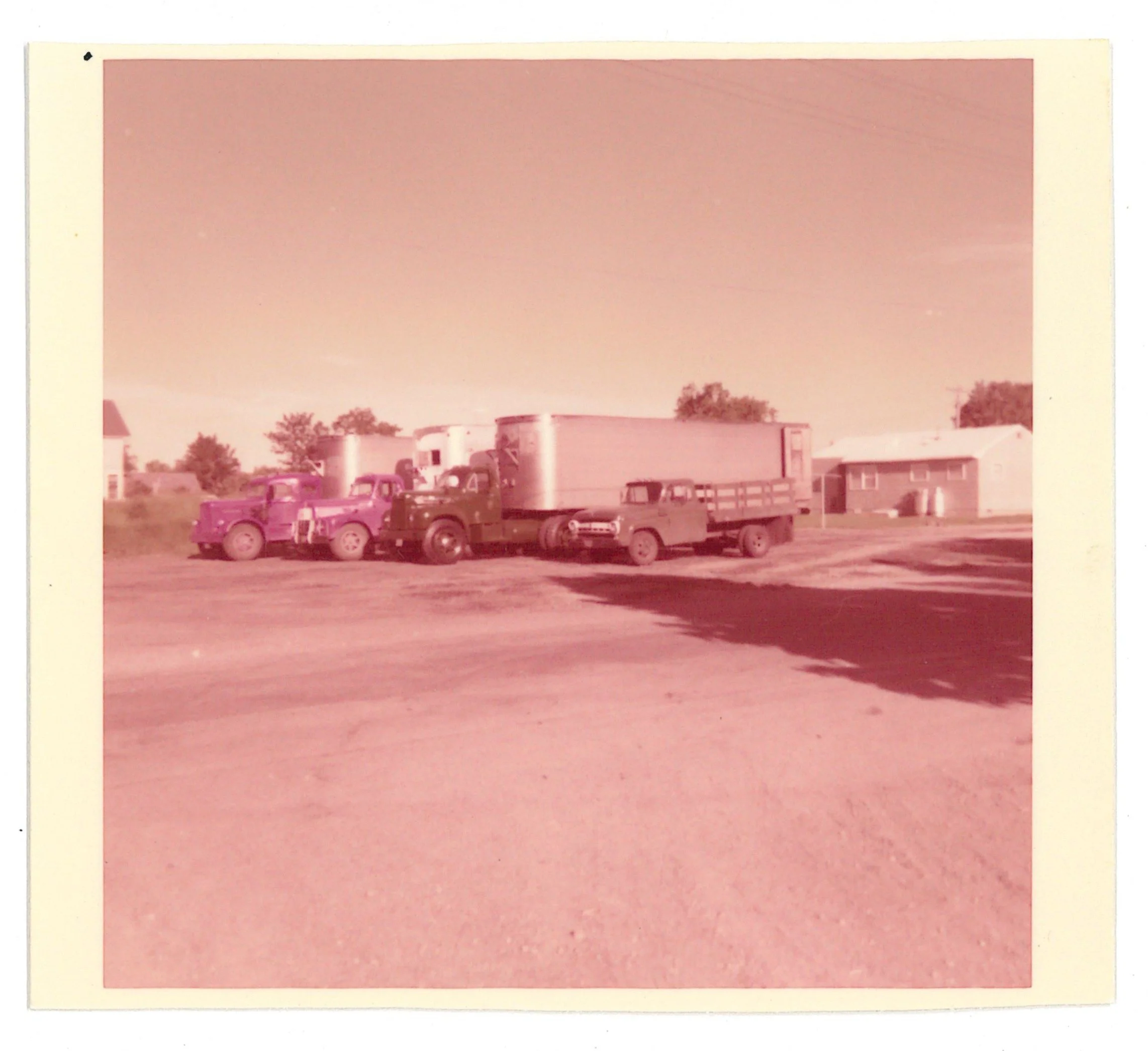 Pell Family Trucks and Trailers, 1958