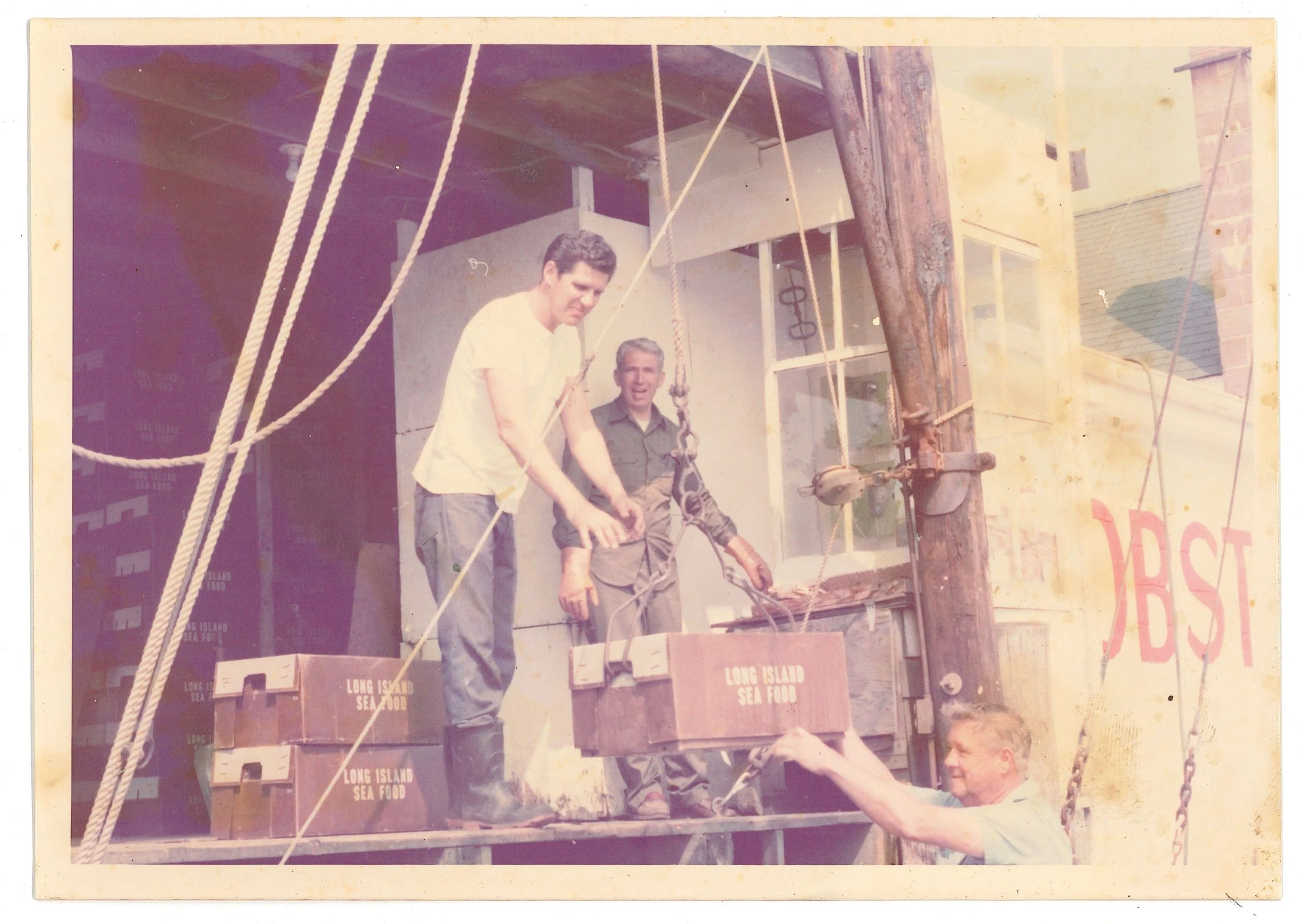 Bill Pell, Edward Kruk, and Bill Allen, 1975