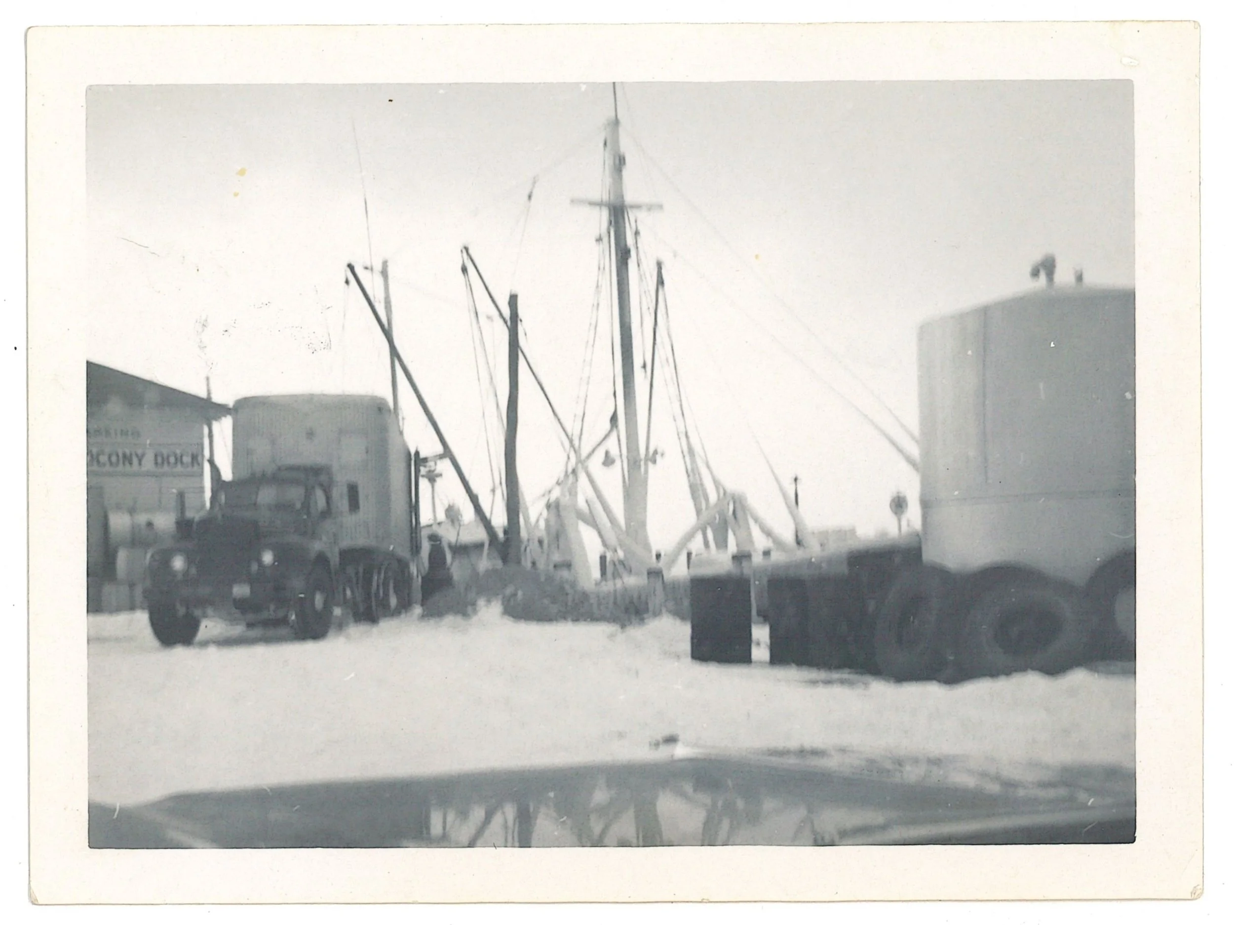 The Ida K. Docked in Greenport, ca. 1950