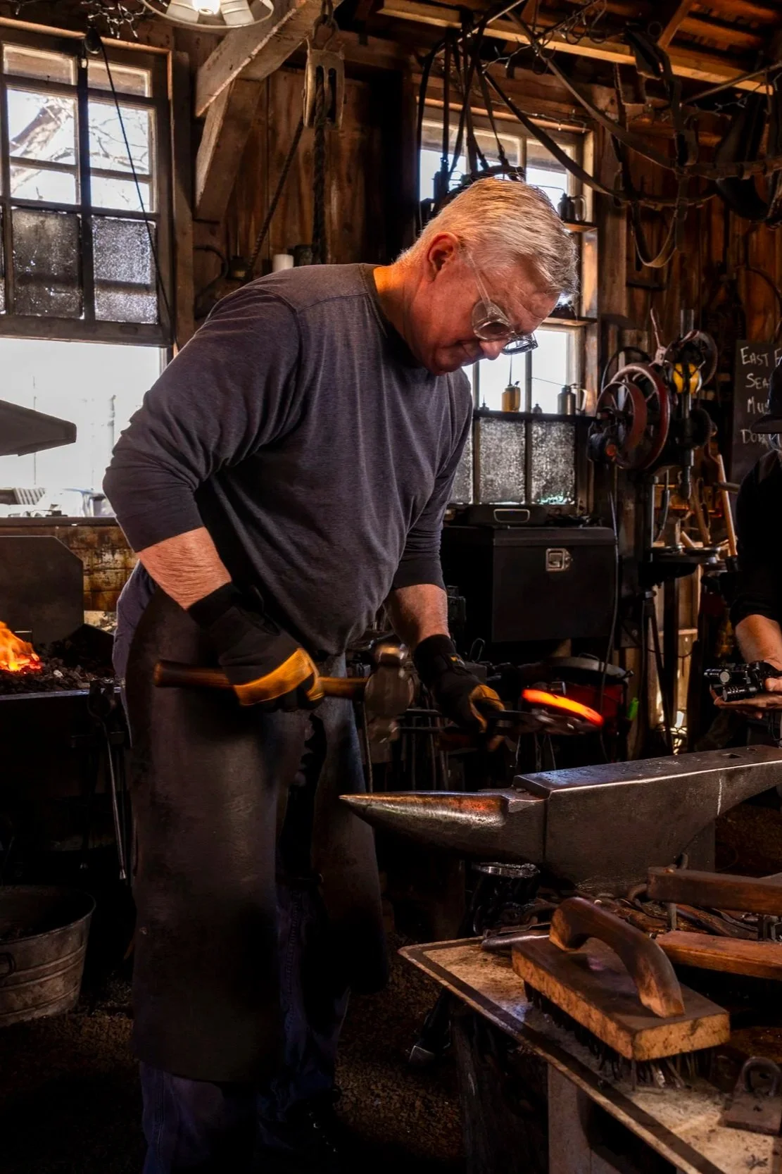 Summer Mornings: Village Blacksmith