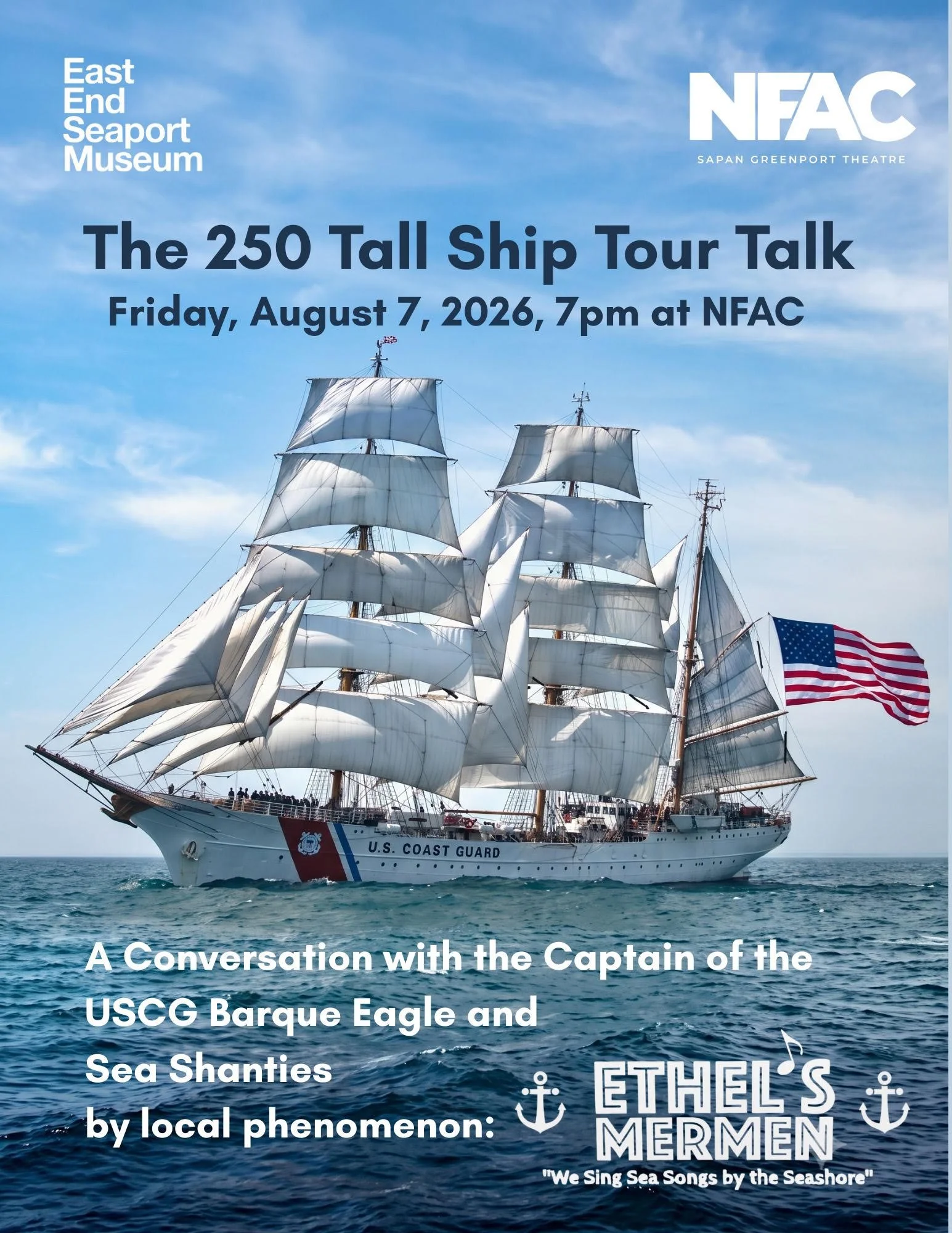 The 250 Tall Ship Tour: A Conversation with the Barque Eagle