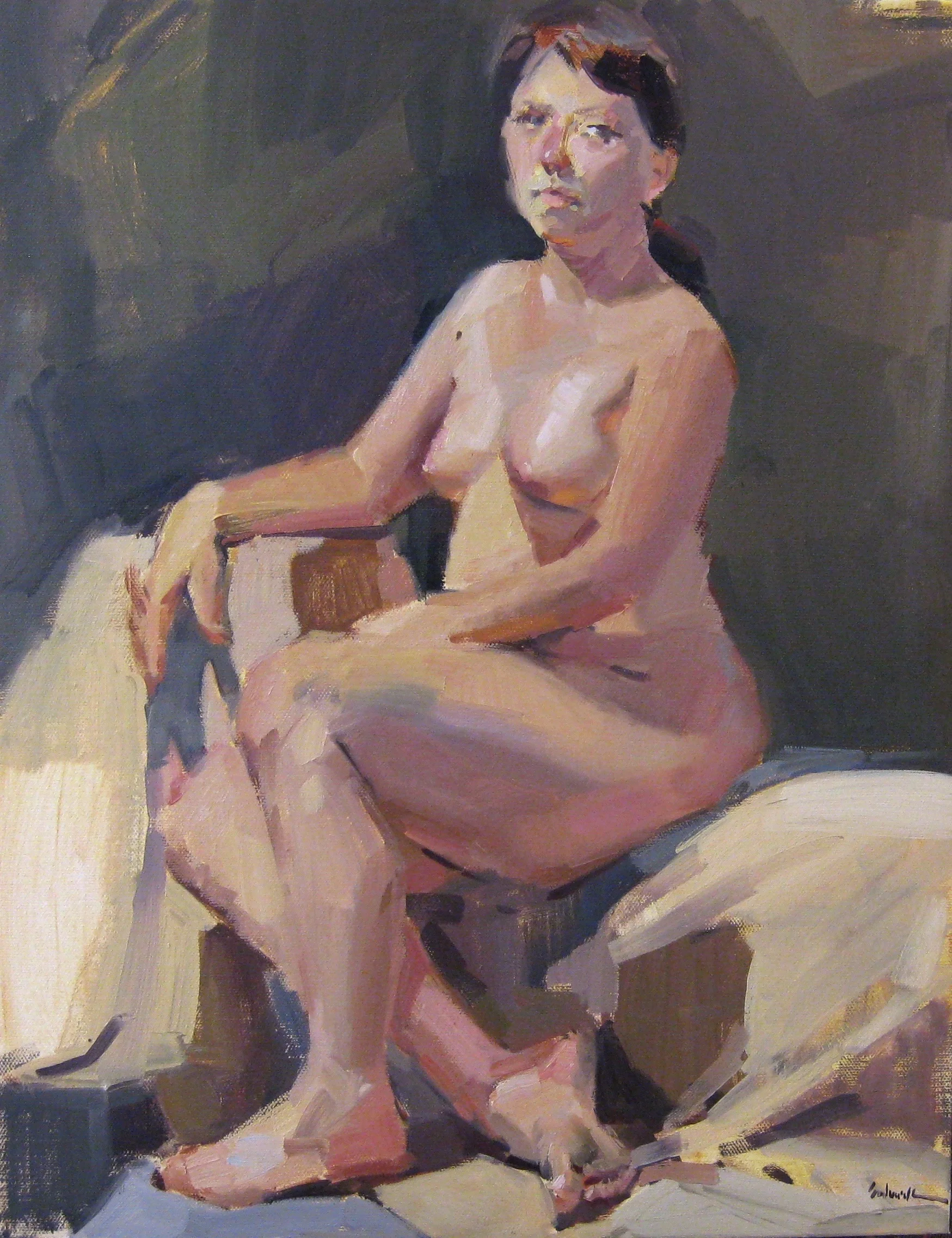 Figure Painting Demo by Sarah Sedwick - 27 May 2016