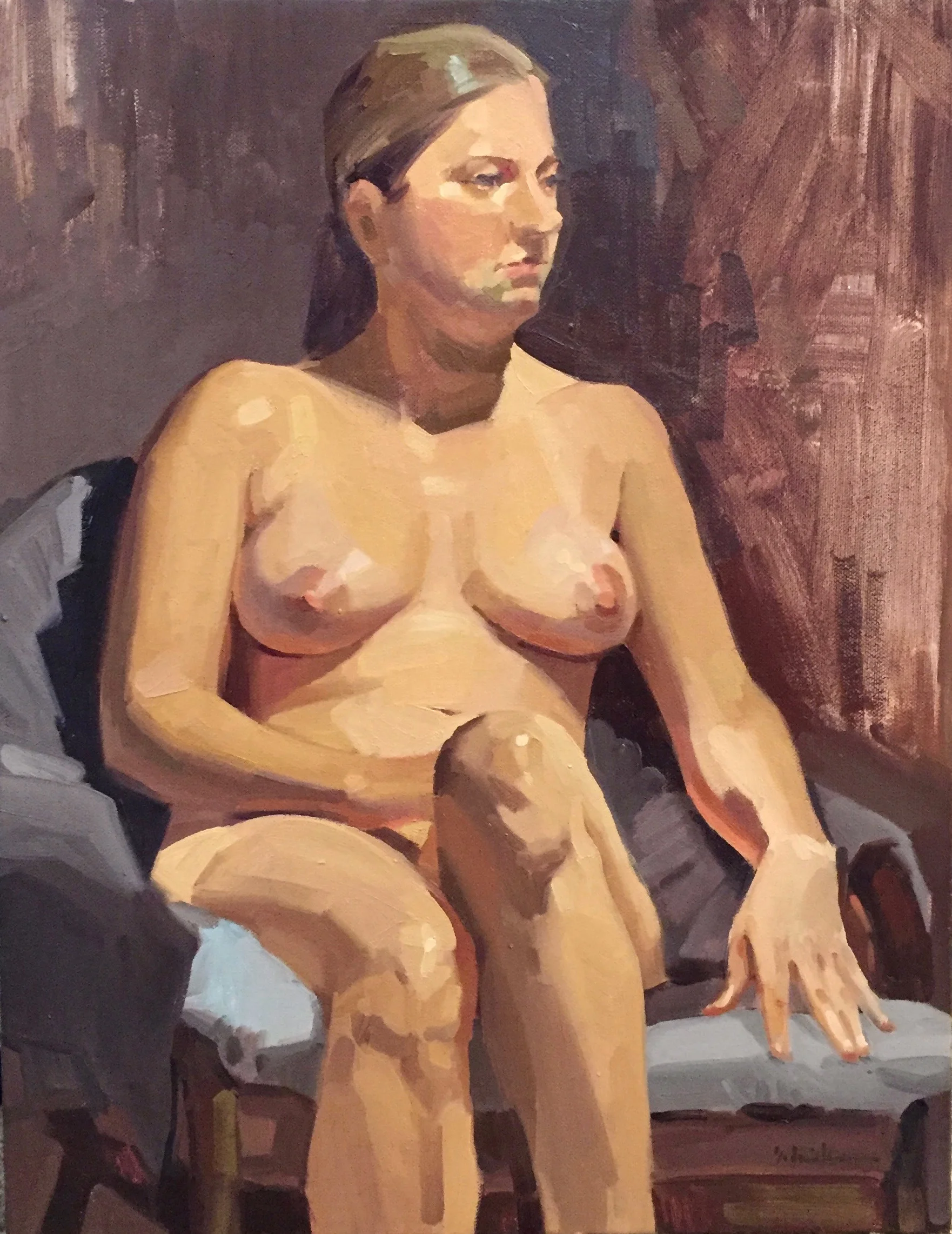 Figure Painting Demo by Sarah Sedwick - 2 Dec 2016