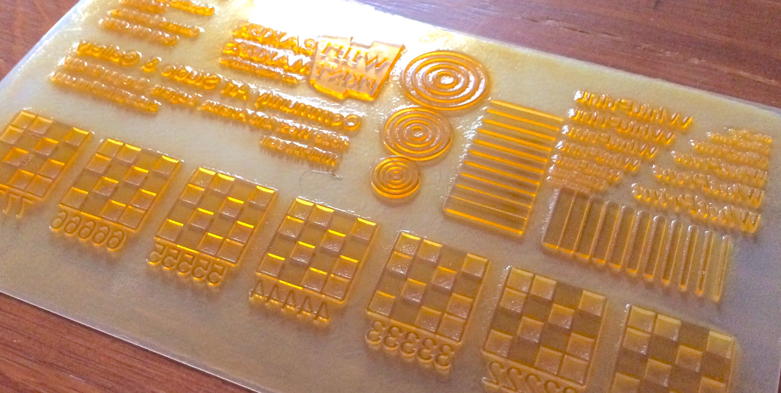 Letterpress with Photopolymer Plates - 29 Oct 2017