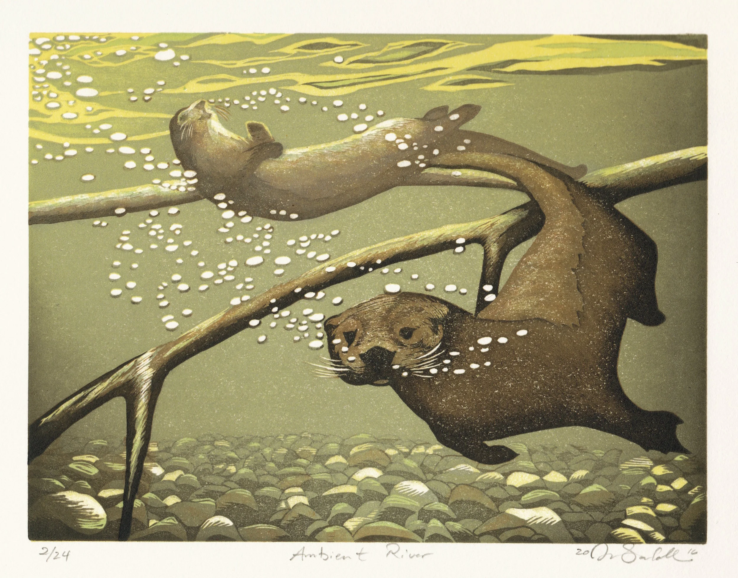 Creating Full Color Linocut Prints