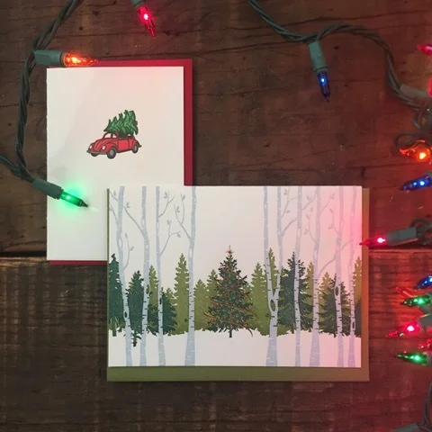 Holiday Card Letterpress Workshop - Oct 30 & Nov 6, 2021