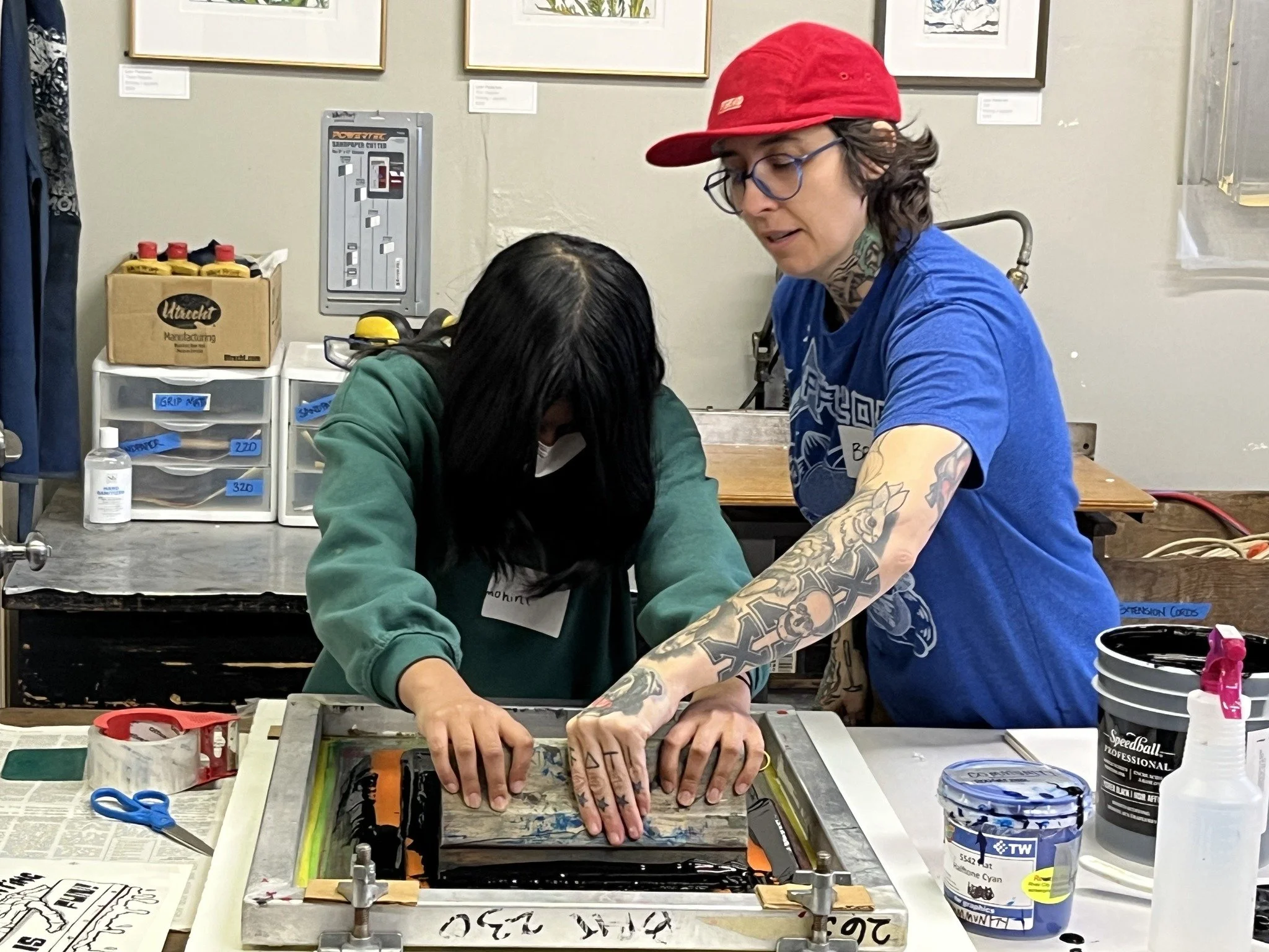 Intermediate Screenprinting  Oct 8th & 15th 2023