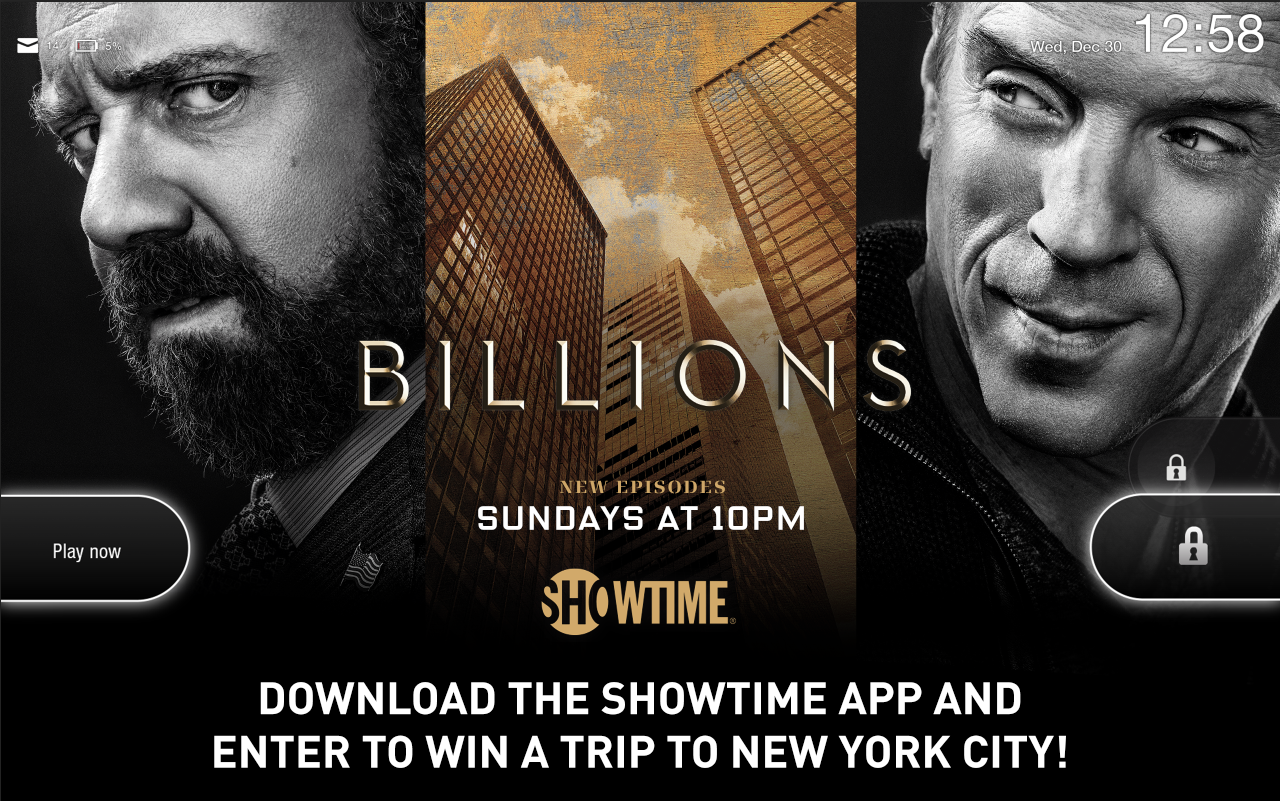 Showtime's Billions