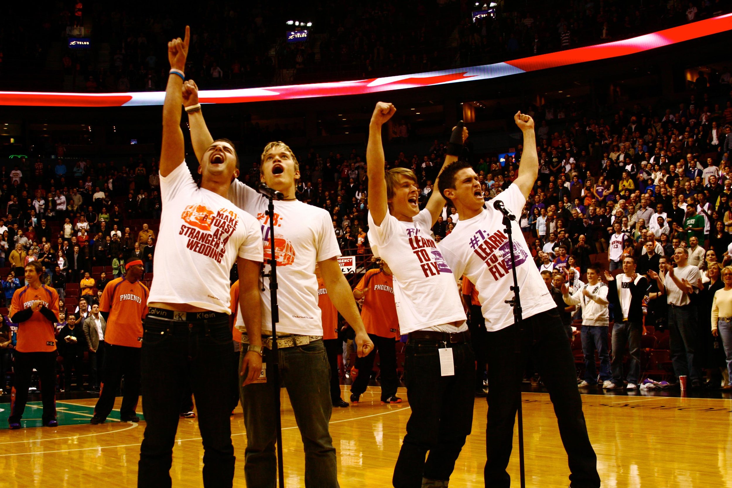  #35: SING THE NATIONAL ANTHEM TO A PACKED STADIUM 