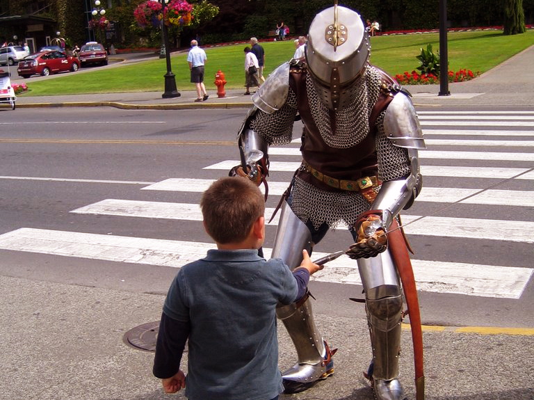  #43: BECOME A KNIGHT FOR A DAY 