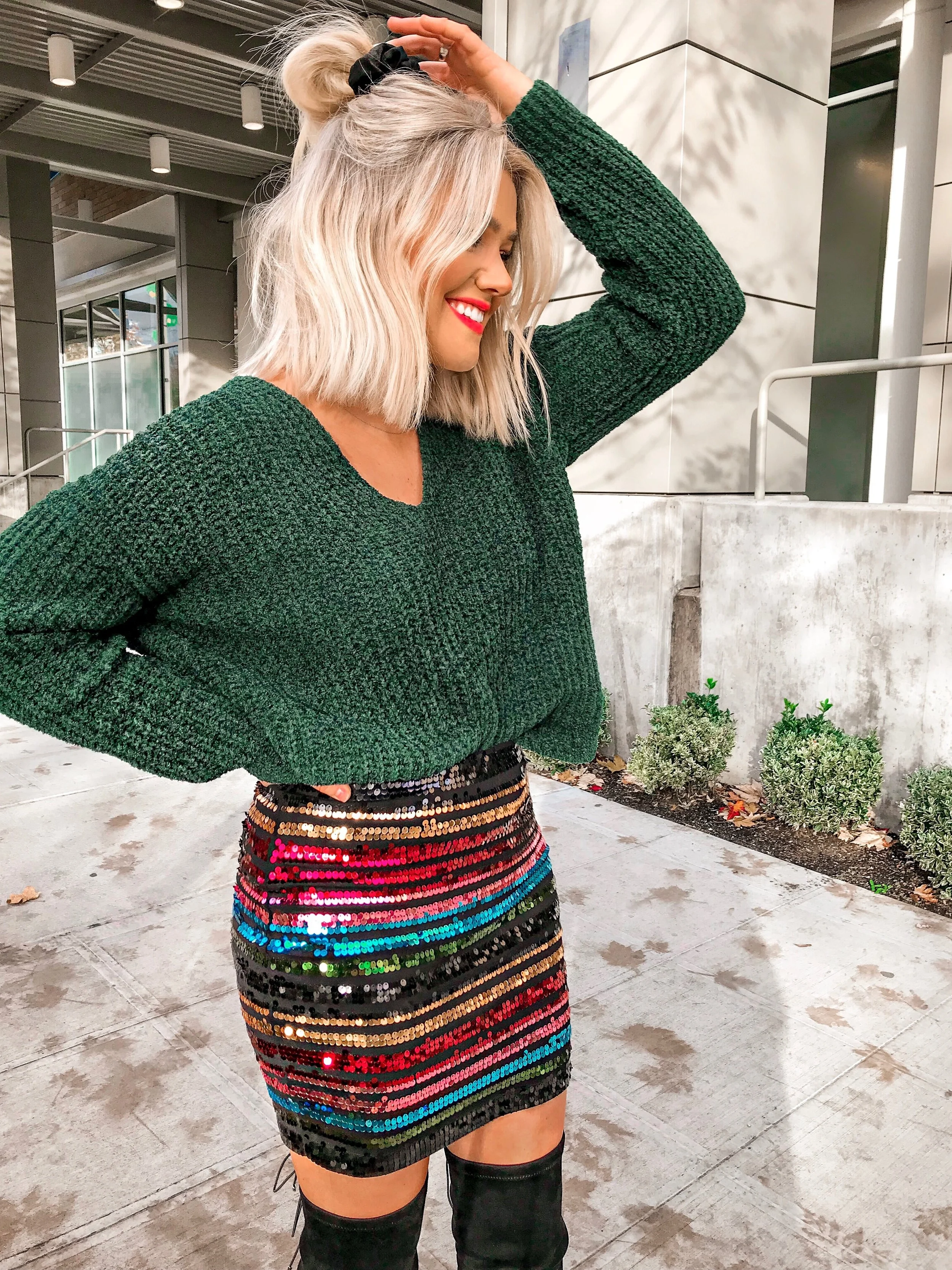 express holiday skirts