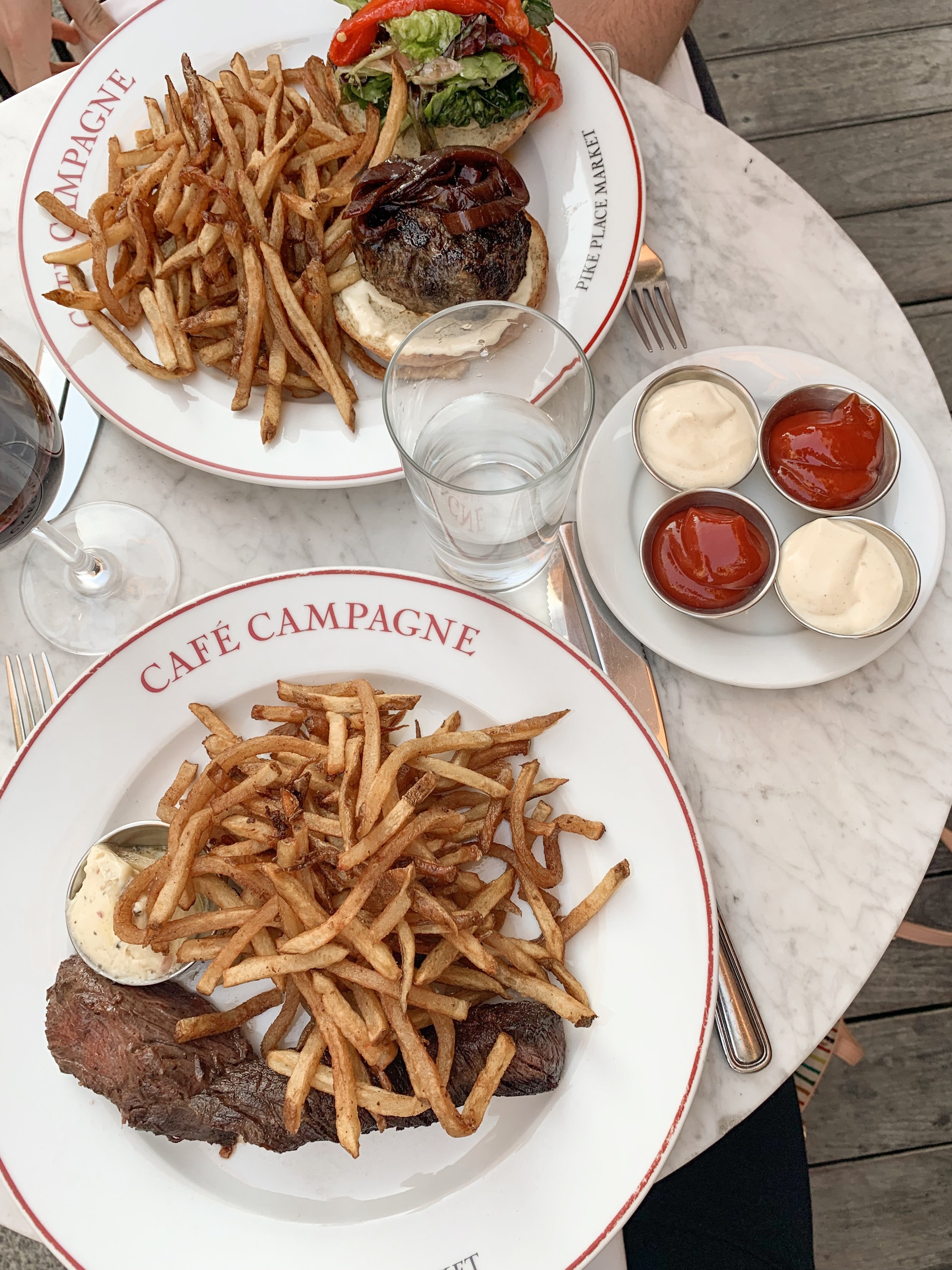 Seattle Date Night Ideas : Steak and Frites Cafe Campagne - bresheppard.com.JPG