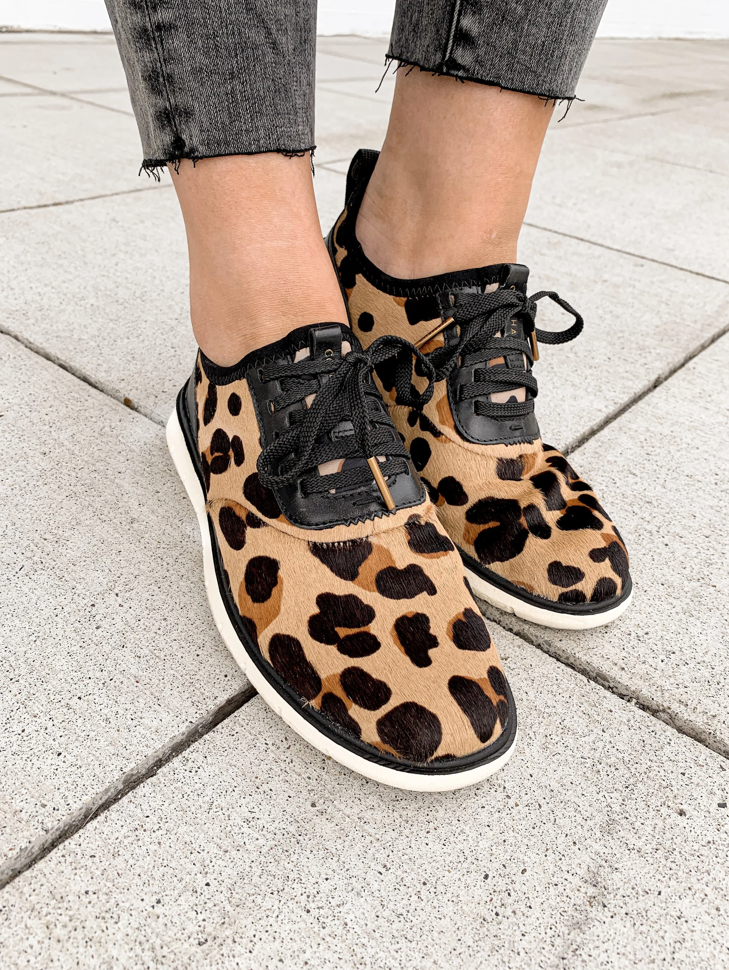 cole haan leopard shoes