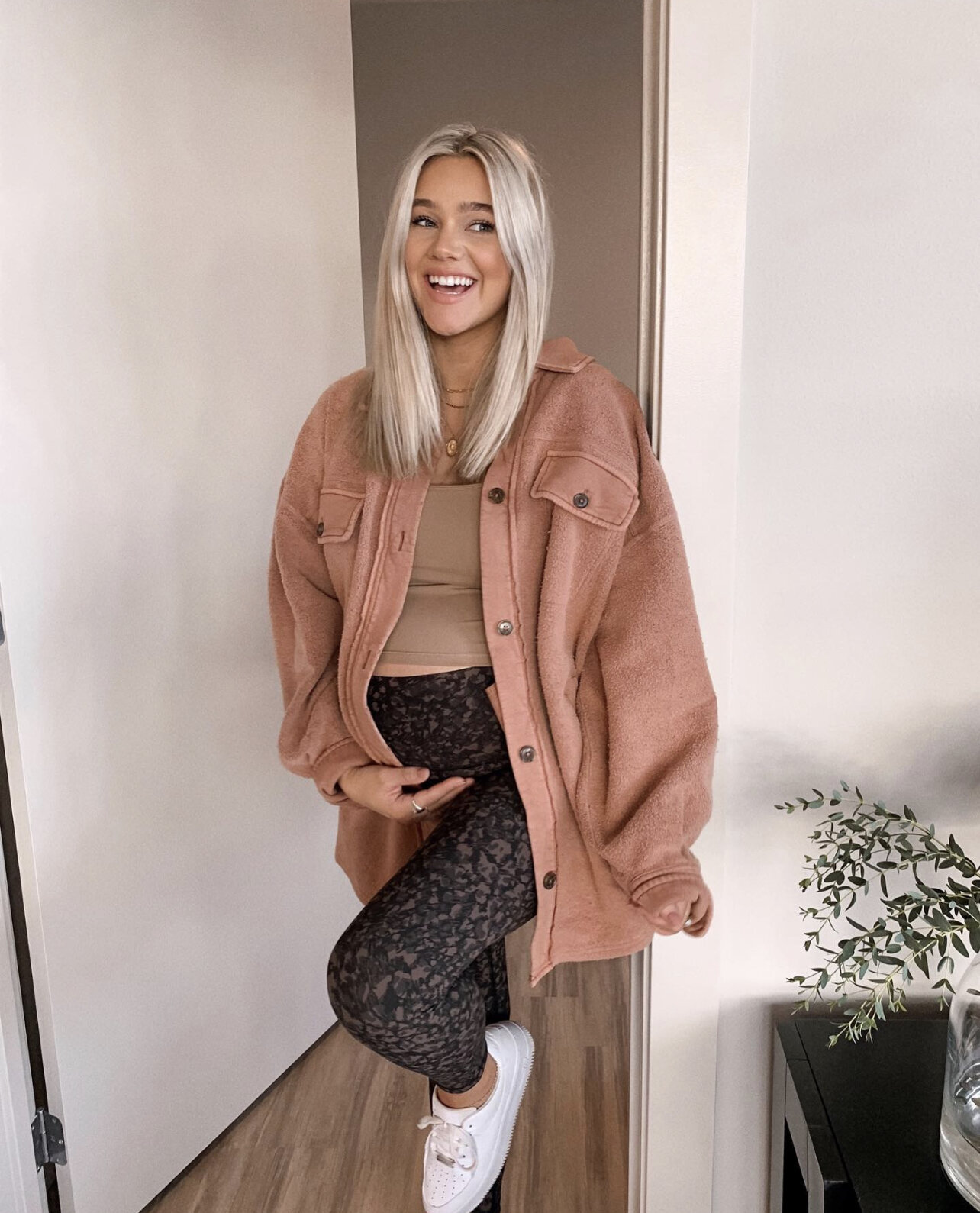 How To Style The Free People Ruby Jacket - Pregnant Style.jpg