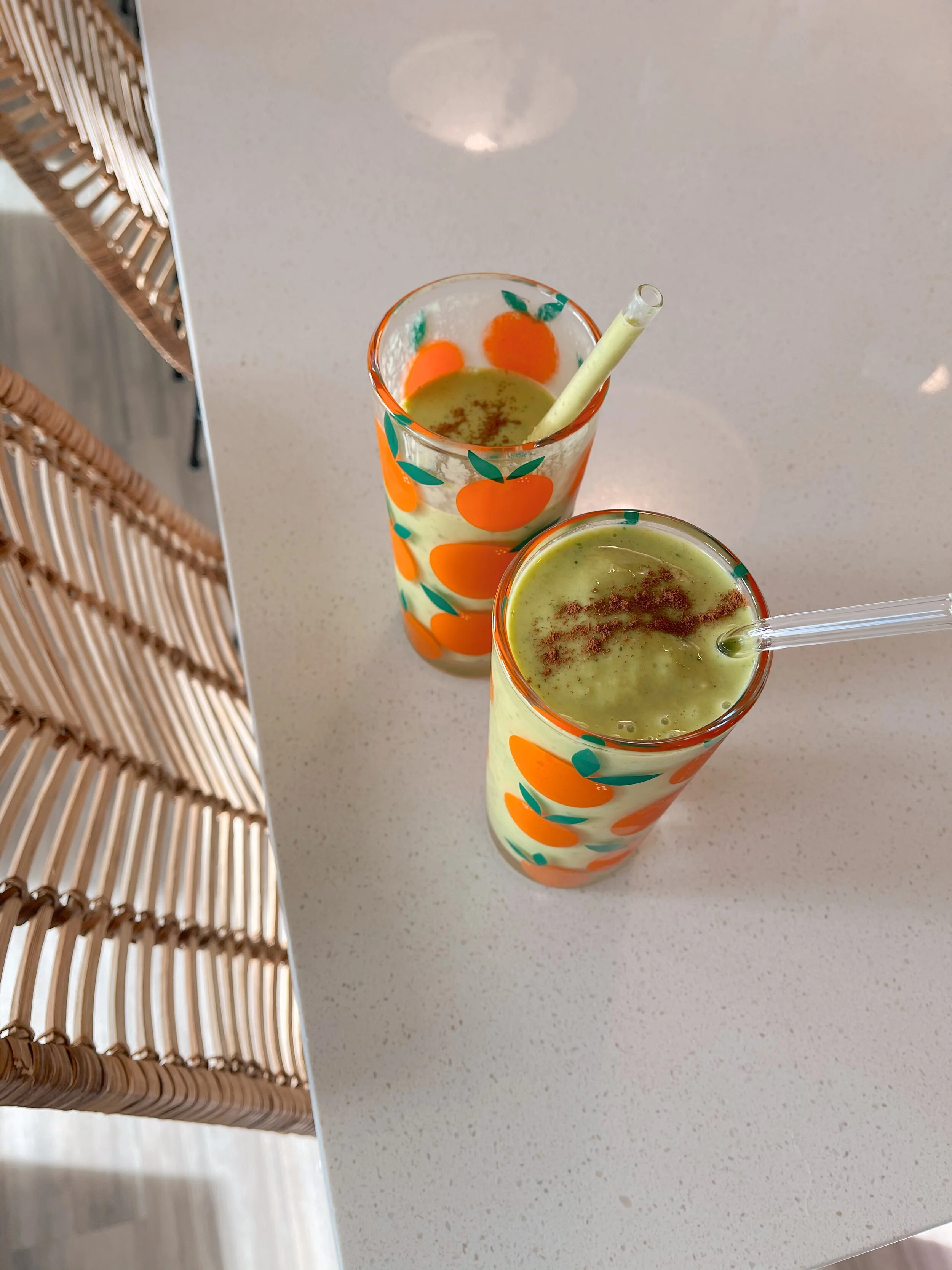 Matt's Spinach Mango Smoothie