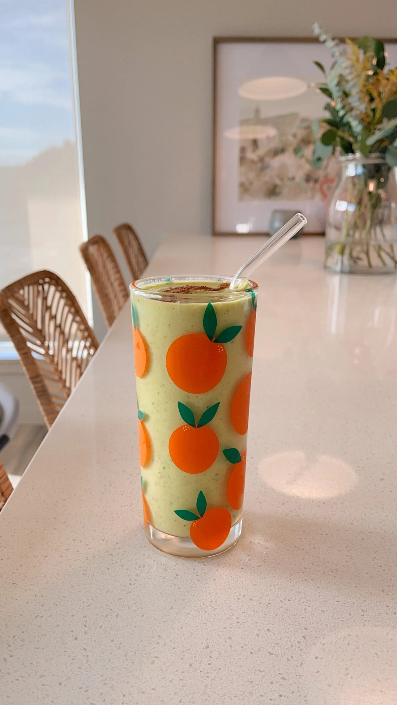 Spinach Mango Smoothie - bresheppard.us.JPG