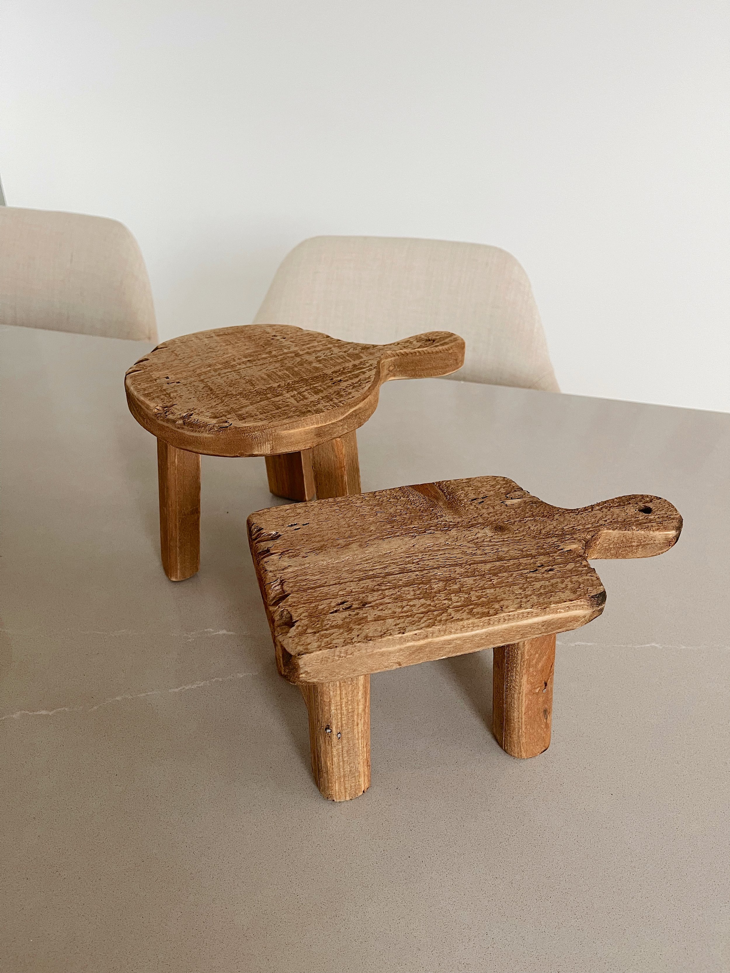 Amazon Home Finds Under $50 - wooden stools - bresheppard.com.JPG