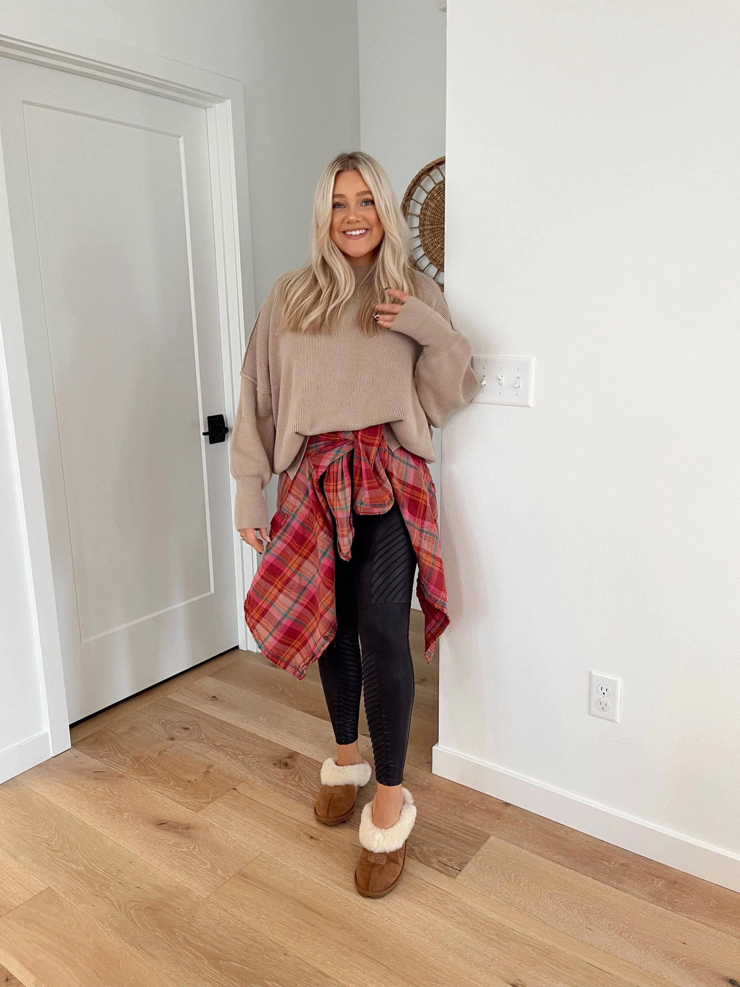 Spanx Leather Leggings