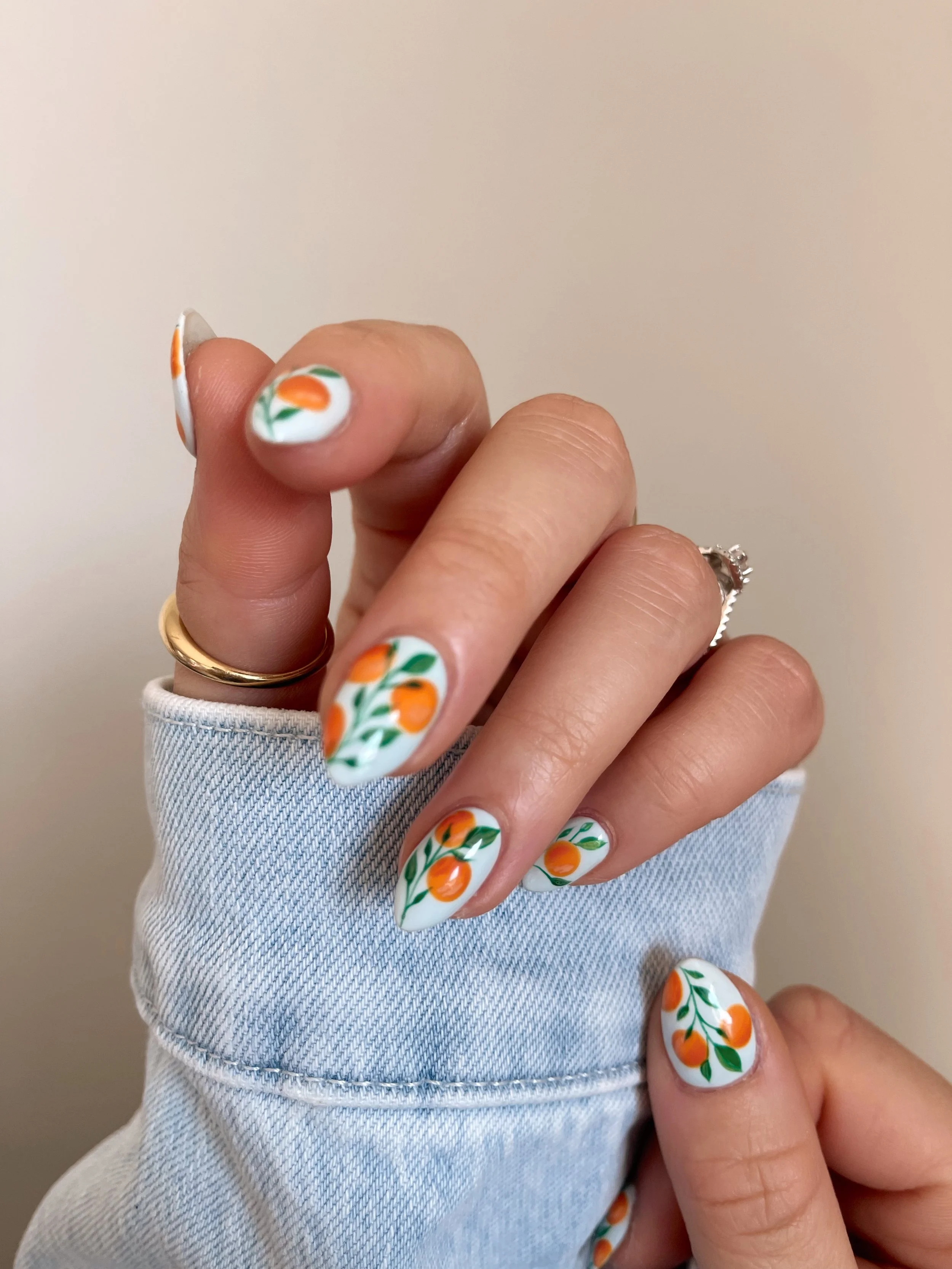 Spring Nail Inspiration - Fruit Oranges - bresheppard.us.JPG