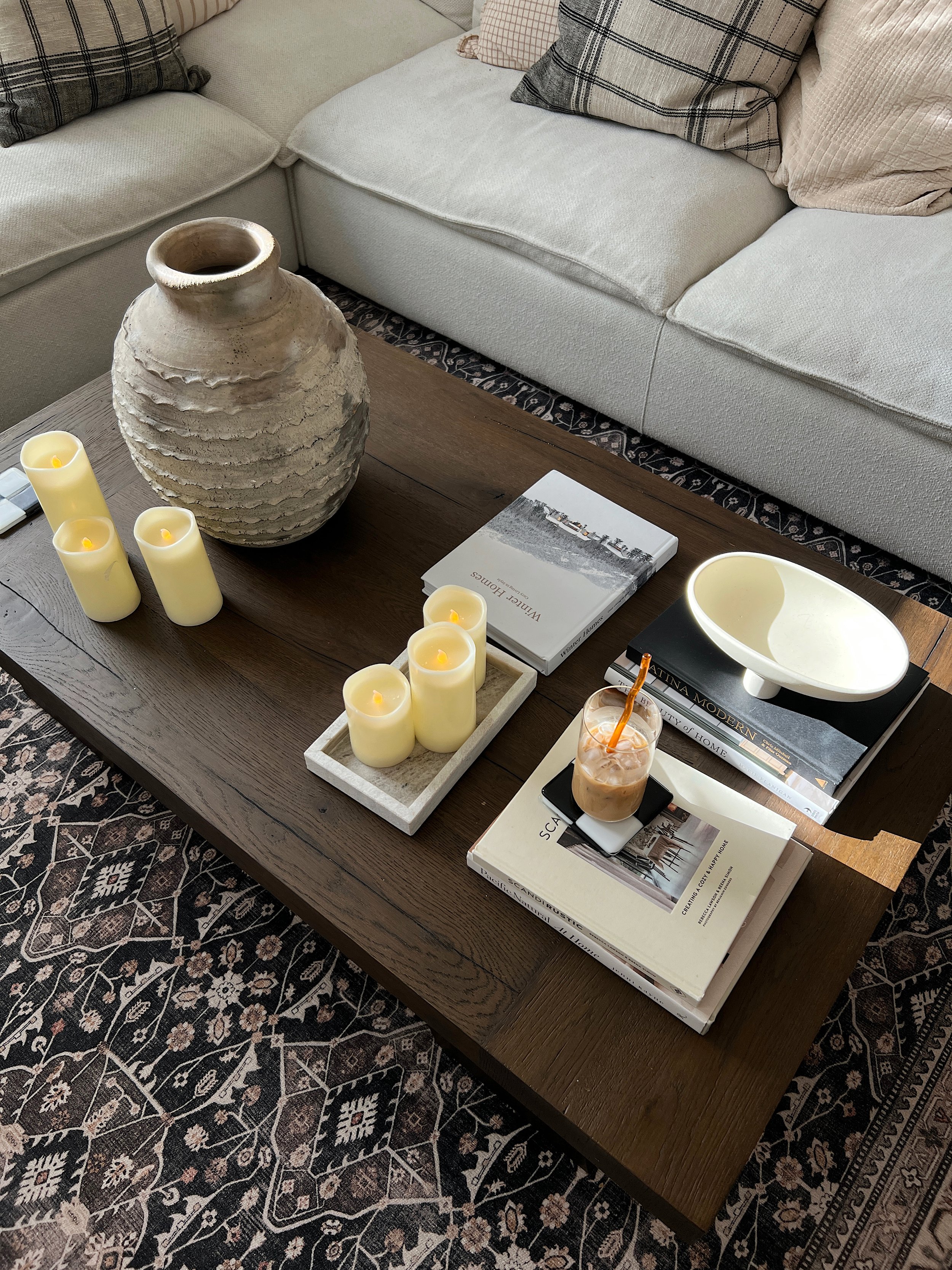 How To Style A Large Coffee Table