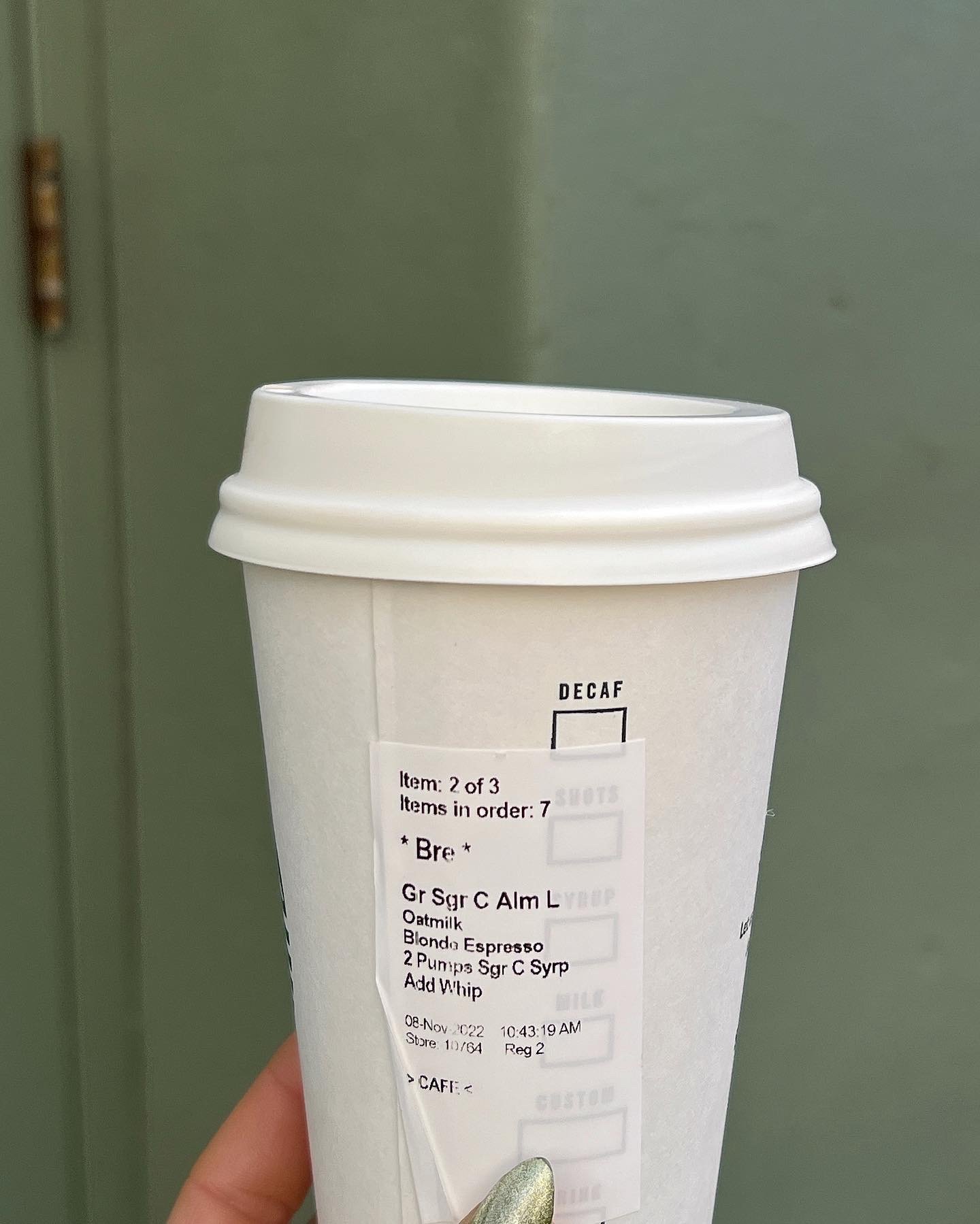 Starbucks Holiday Order - Must try - BreSheppard.JPG