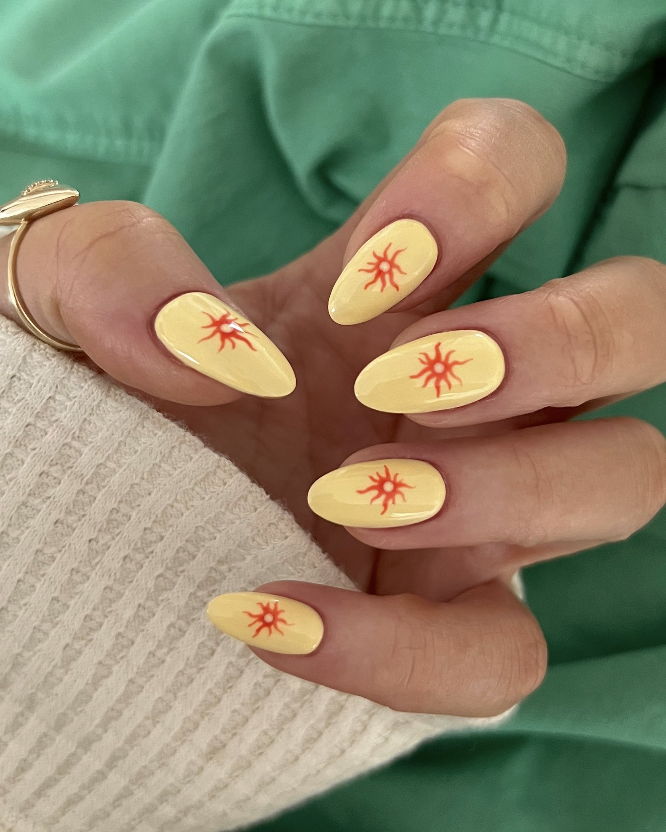 Sunburst Yellow Nails - Boycott Boring Nails - bresheppard.com.jpg