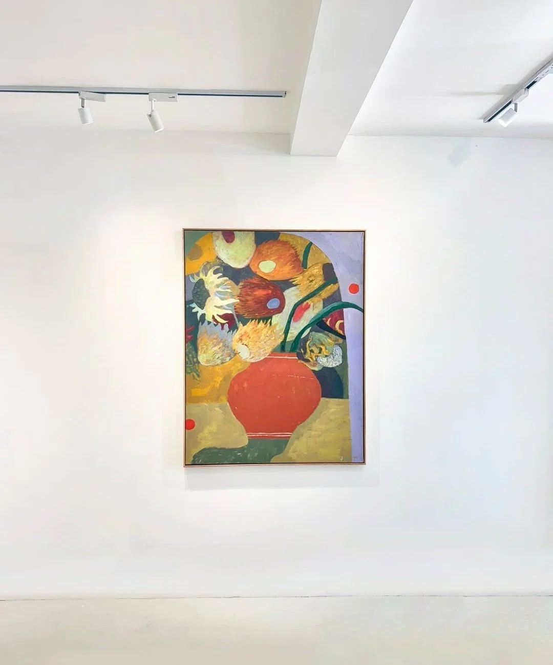 Sunflowers at Dusk (Circle Contemporary)