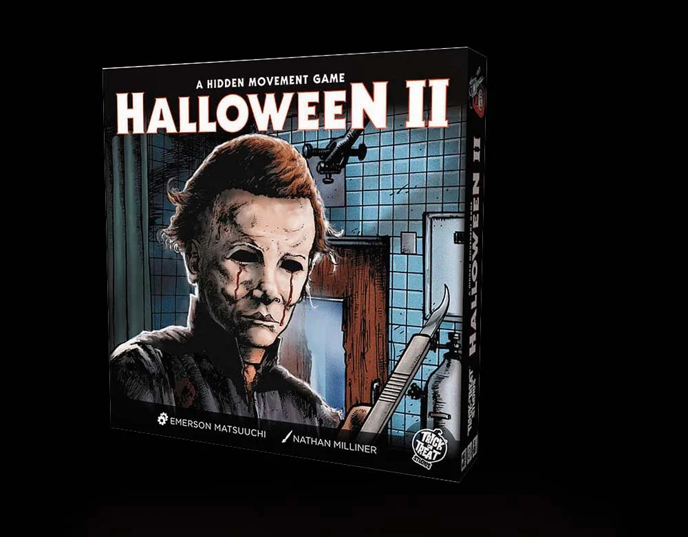 Trick or Treat Studios - Officially Licensed Halloween II Board Game - Lord Grimley's Manor