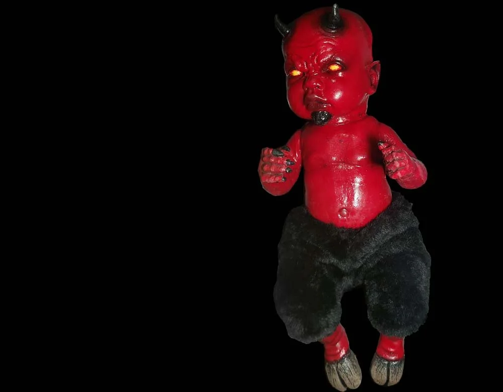 Ghoulish Productions - Little Ember Goregeous Demonic Babies - Foam Latex Halloween Prop - Lord Grimley's Manor