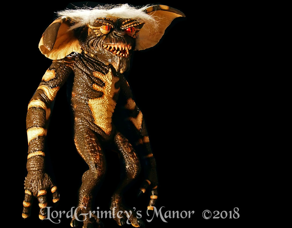 Evil Stripe Latex Gremlins Puppet