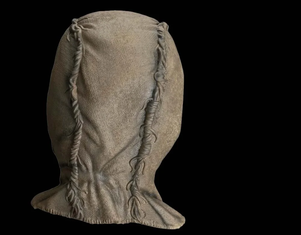 Trick or Treat Studios - Officially Licensed The Strangers Chapter 1 - Scarecrow Latex Mask - Lord Grimley's Manor