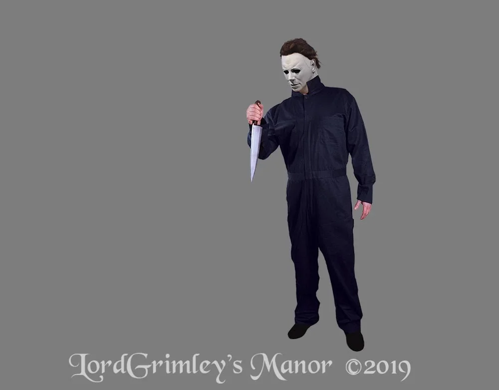 Trick or Treat Studios - Officially Licensed Halloween 1978 Michael Myers Adult Coveralls Halloween Costume - Lord Grimley's Manor