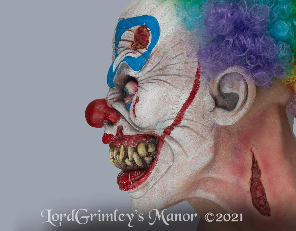 Oktober Studios - Trix the Clown Collector Edition Halloween Mask - Lord Grimley's Manor
