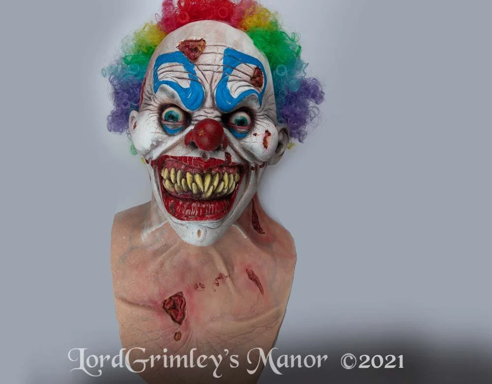 Oktober Studios - Trix the Clown Collector Edition Halloween Mask - Lord Grimley's Manor