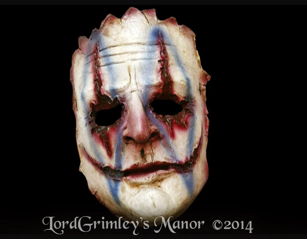 Joker Serial Killer - Halloween Latex - Half Mask (04)