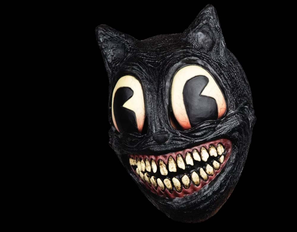 Creepypasta Cartoon Cat Mask — Lord Grimley's Manor