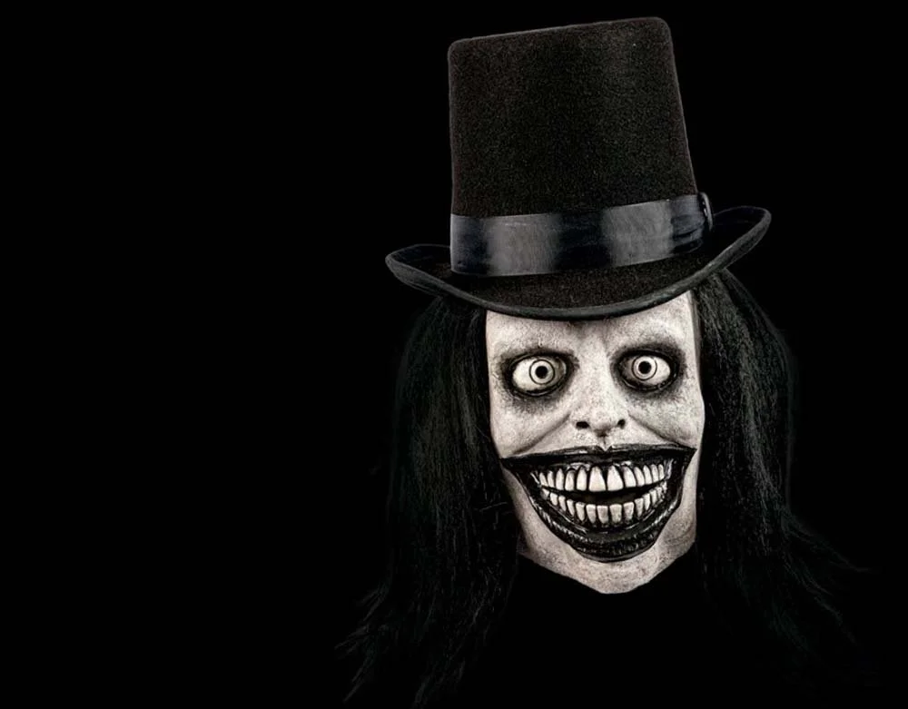 Oktober Studios - Dark Sinister Salesman - Latex Halloween Mask - Lord Grimley's Manor