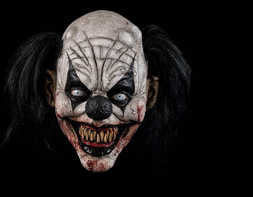 Oktober Studios - Carnevil Clown - Latex Halloween Mask - Lord Grimley's Manor