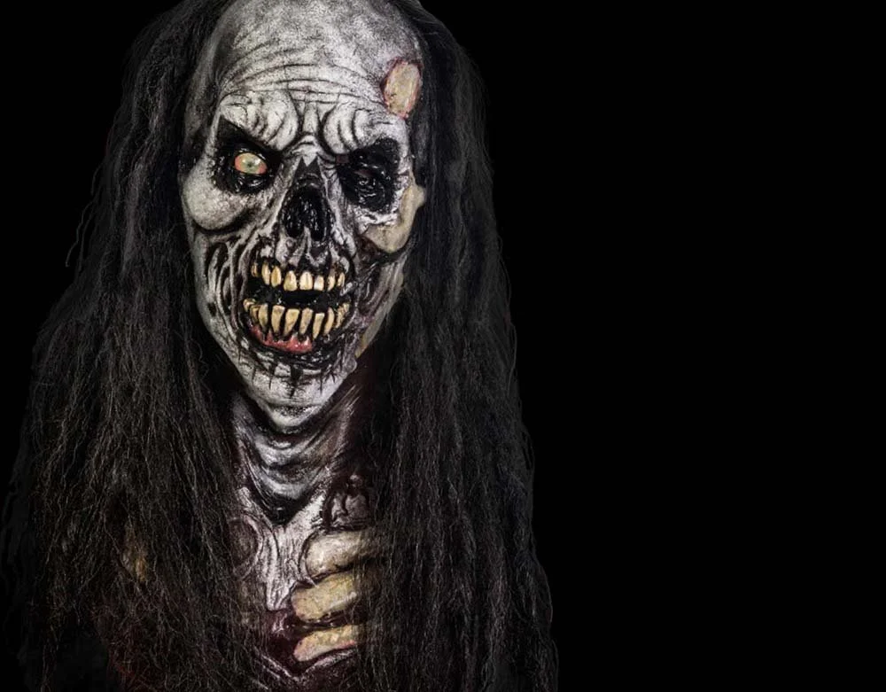 Oktober Studios - Voodoo Master Zombie - Latex Halloween Mask - Lord Grimley's Manor