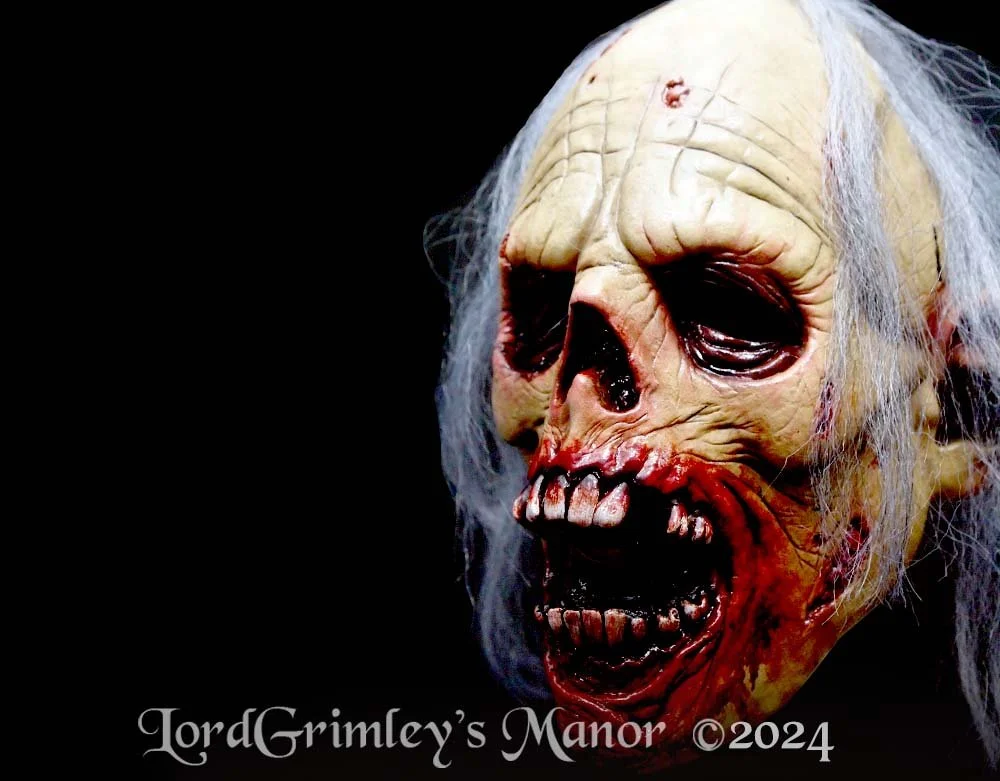 Carnivore Zombie - Oktober Studio Halloween Mask - Lord Grimley's Manor