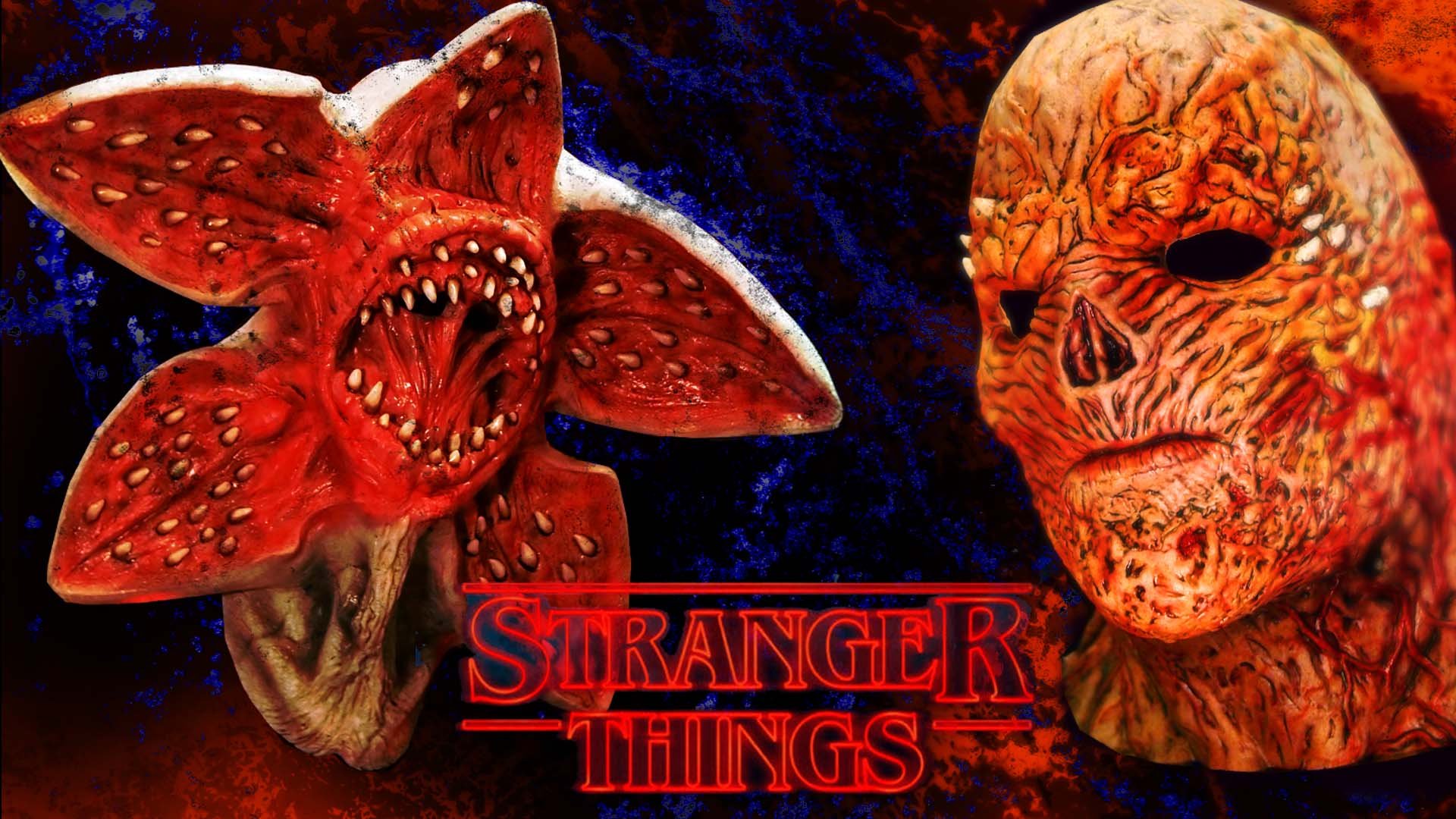 Ghoulish Productions - Officially Licensed Stranger Things - Vecna and Demogorgon Halloween Masks - From Lord Grimley's Manor