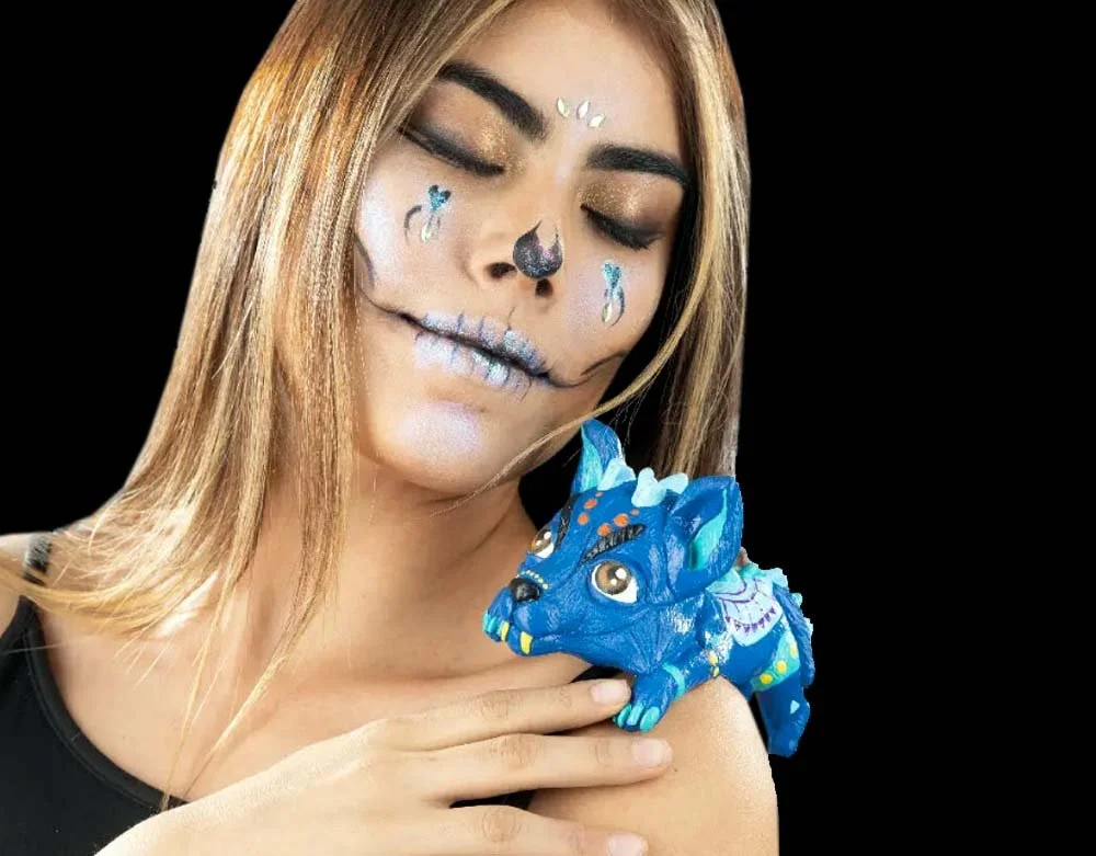 Lobotrin Blue Fox Shoulder Buddy