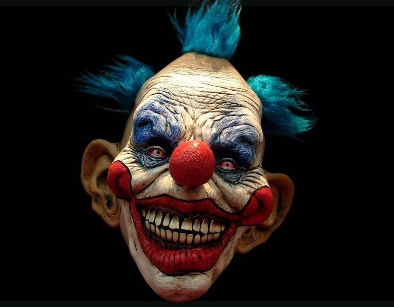 Another best seller that is back in stock at Lordgrimley.com Smiley the Clown. 

#halloween365 #halloween #horror #cosplay #trickortreat #halloweenmask #mask
#lordgrimleysmanor #lordgrimley.com 
#haunter #halloweendecor #halloween2024
#scary 
#clown 