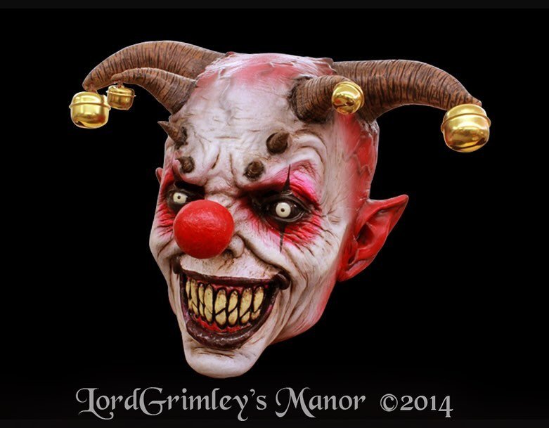 Another classic is back at the Manor. Get your Jingle Jangle clown at Lordgrimley.com 

#halloween365 #halloween #horror #cosplay #trickortreat #halloweenmask #mask
#lordgrimleysmanor #lordgrimley.com 
#haunter #halloweendecor #halloween2024
#scary 
