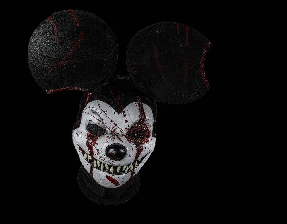 Oktober Studios - Creepy Mouse House - Halloween Latex Mask - Lord Grimley's Manor